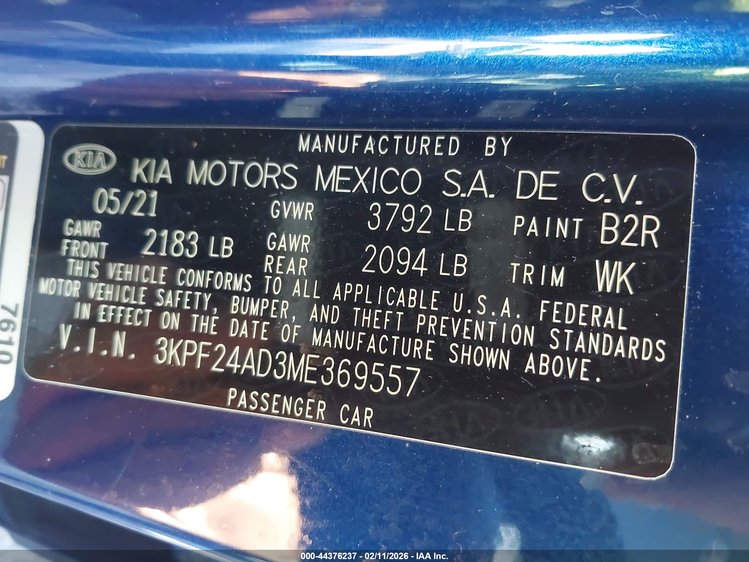 KIA FORTE image 9