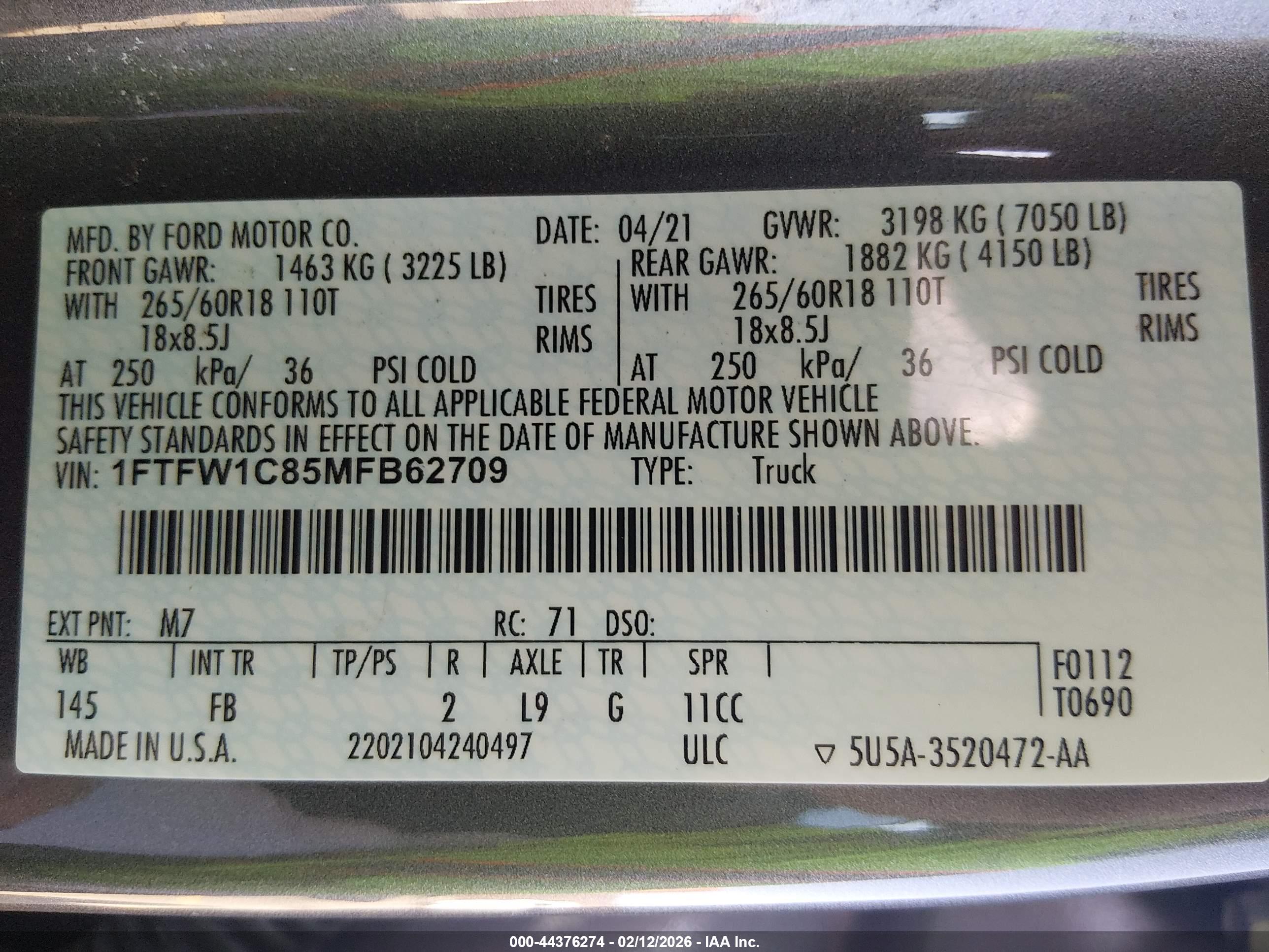 FORD F-150 image 9