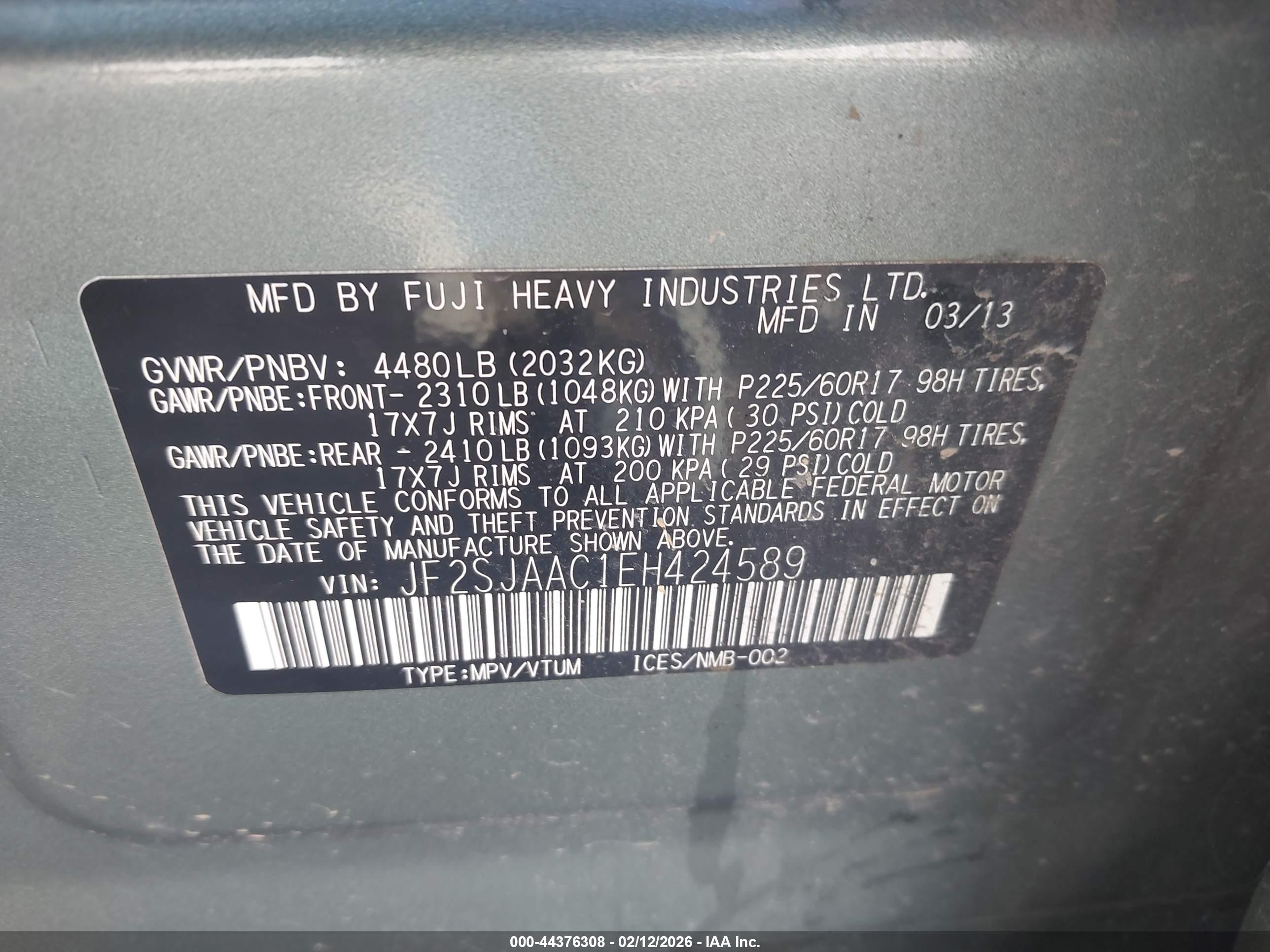 SUBARU FORESTER image 9