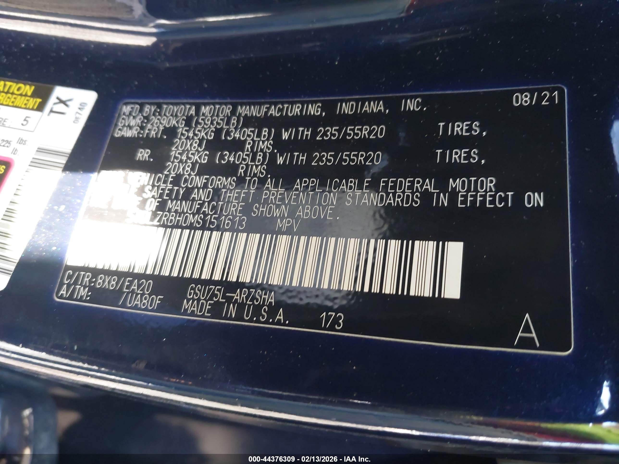 TOYOTA HIGHLANDER image 9
