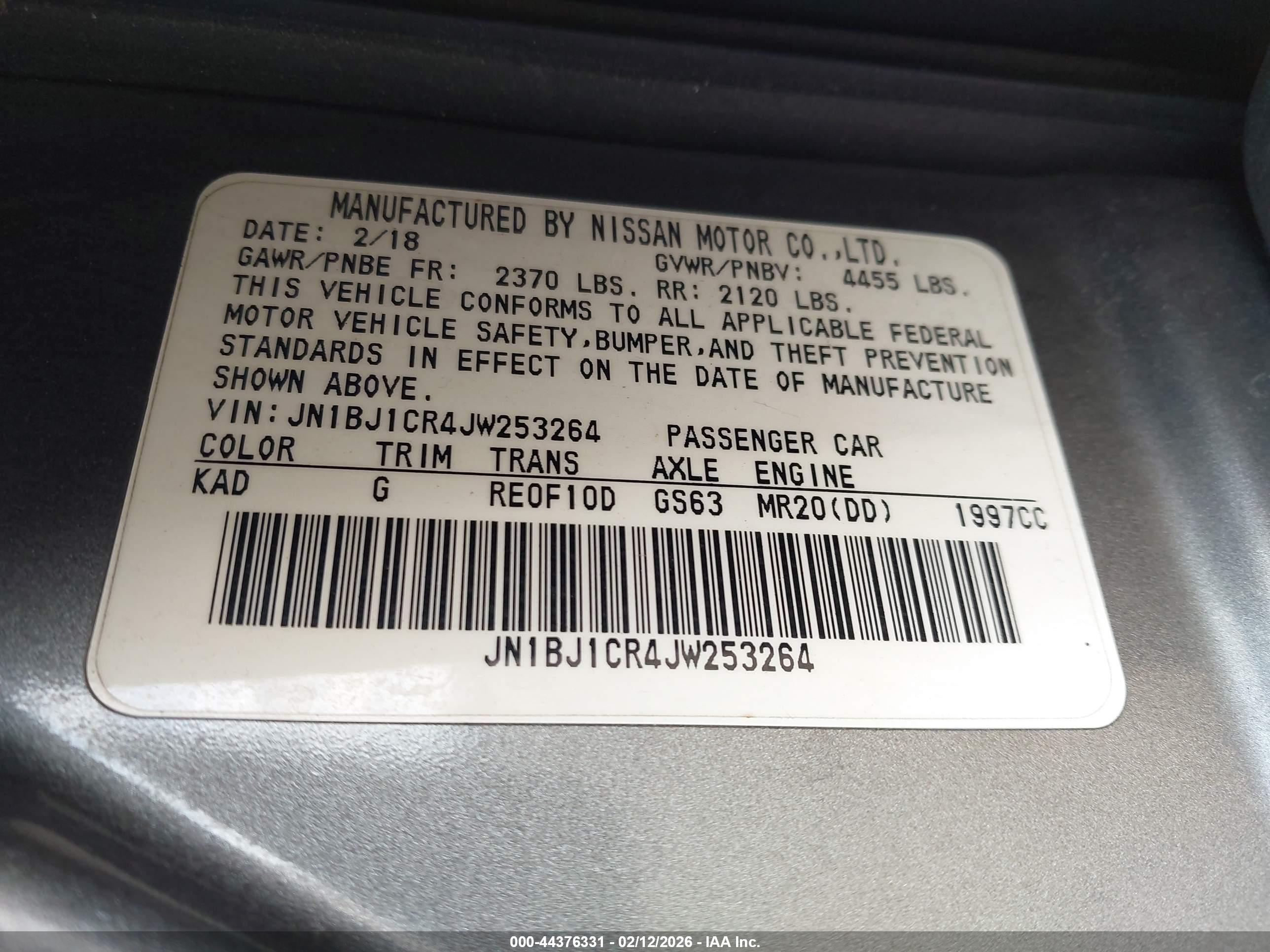NISSAN ROGUE image 9