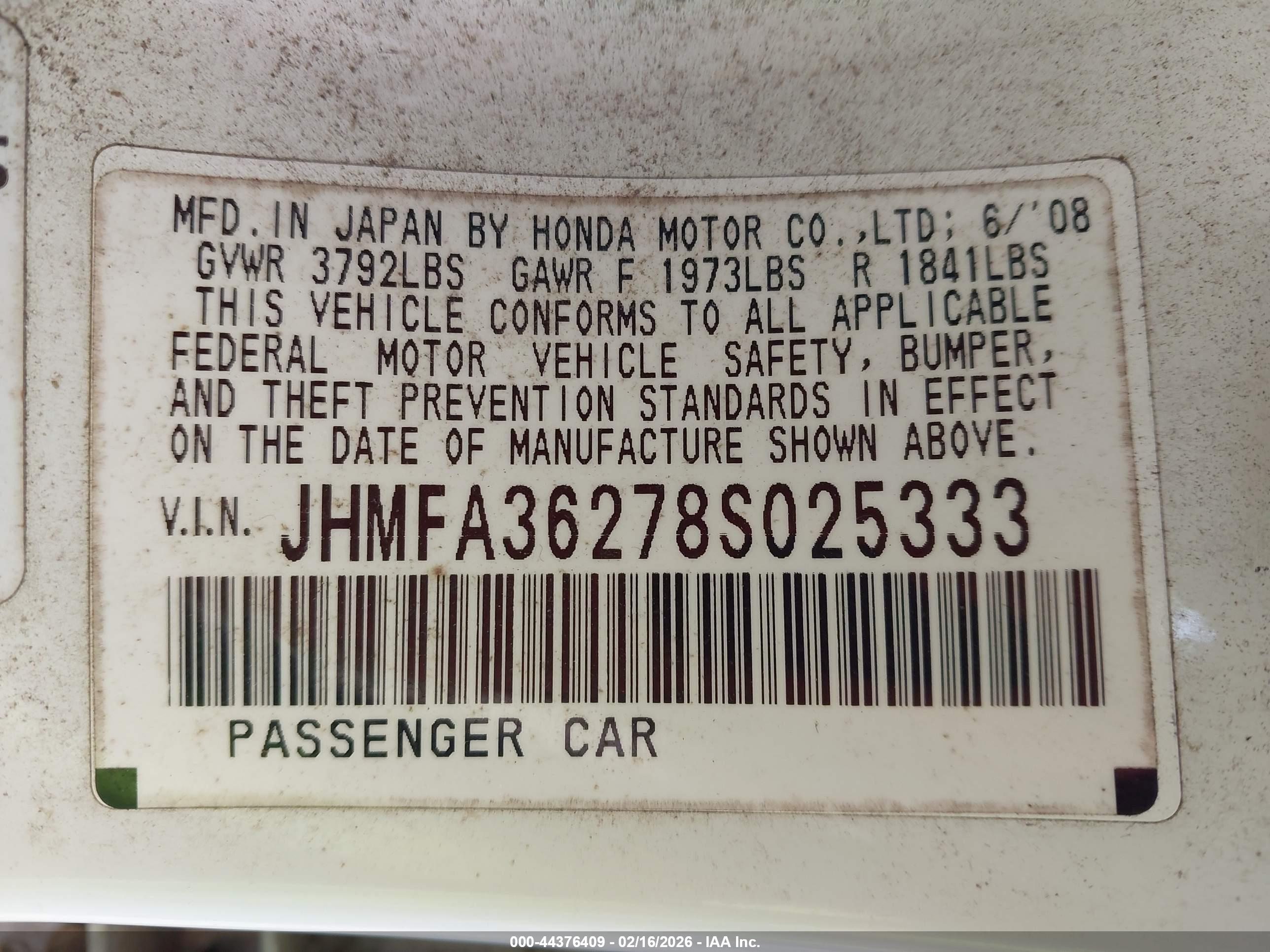 HONDA CIVIC image 9