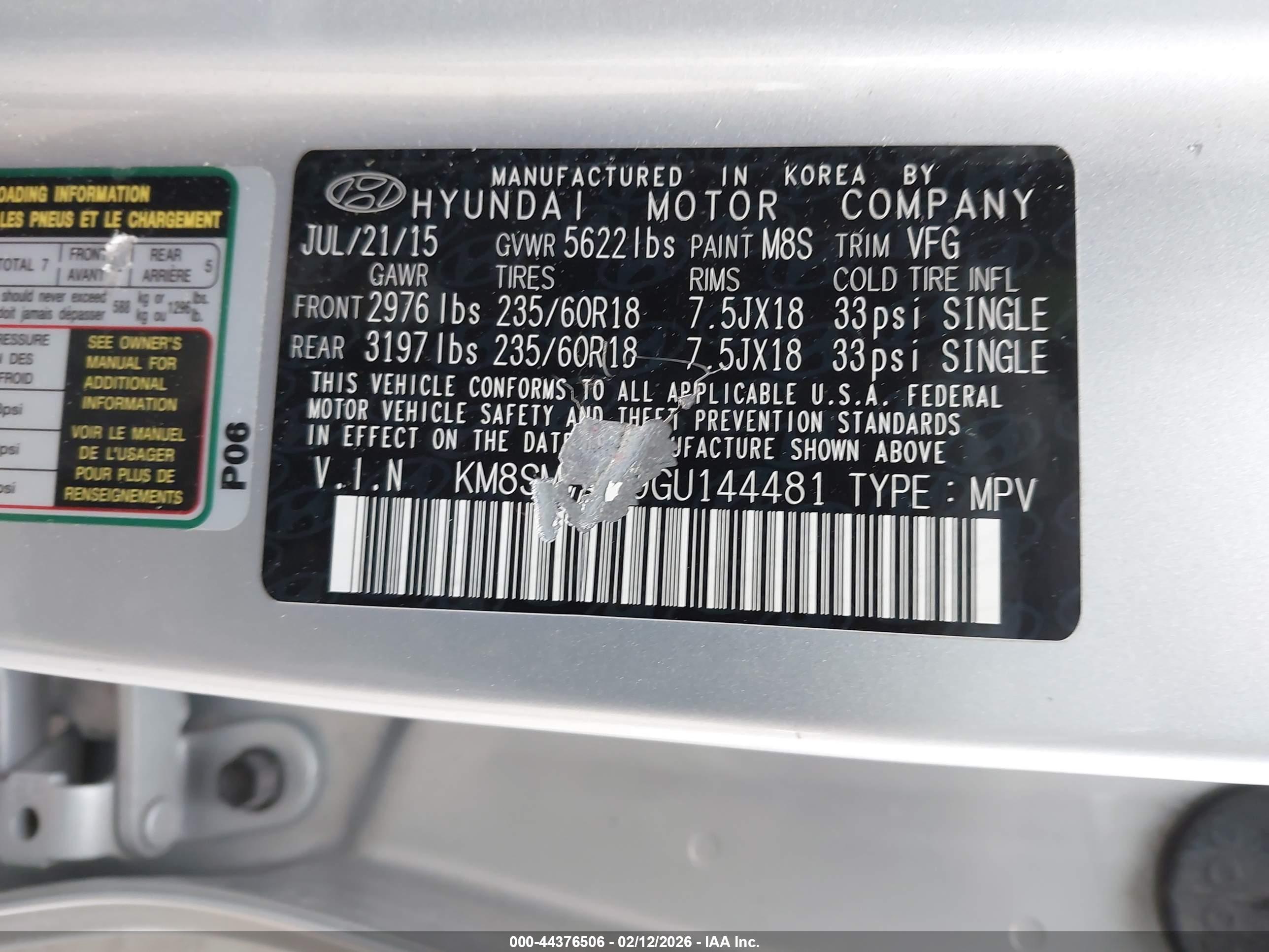 HYUNDAI SANTA image 9