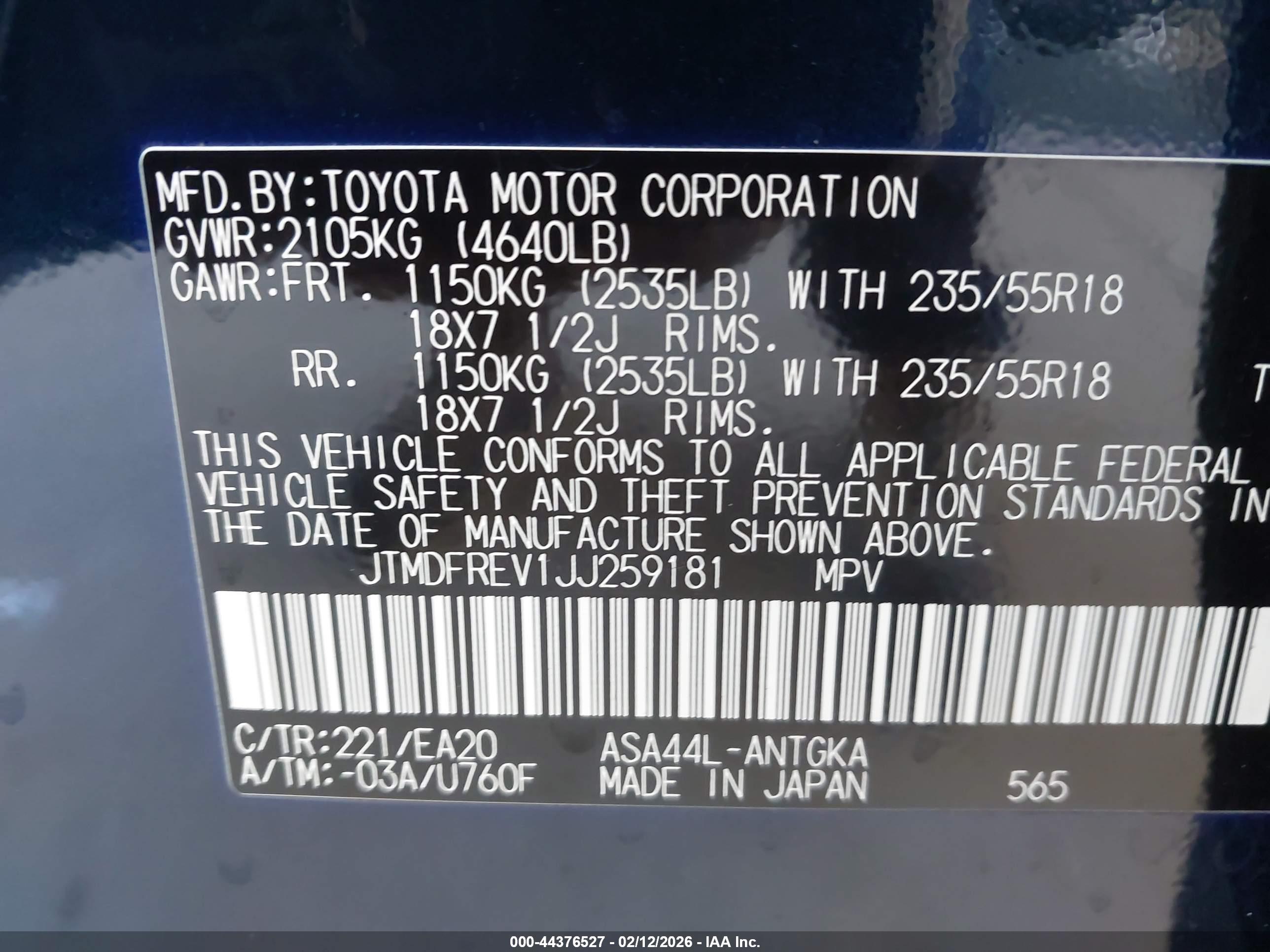 TOYOTA RAV4 image 9