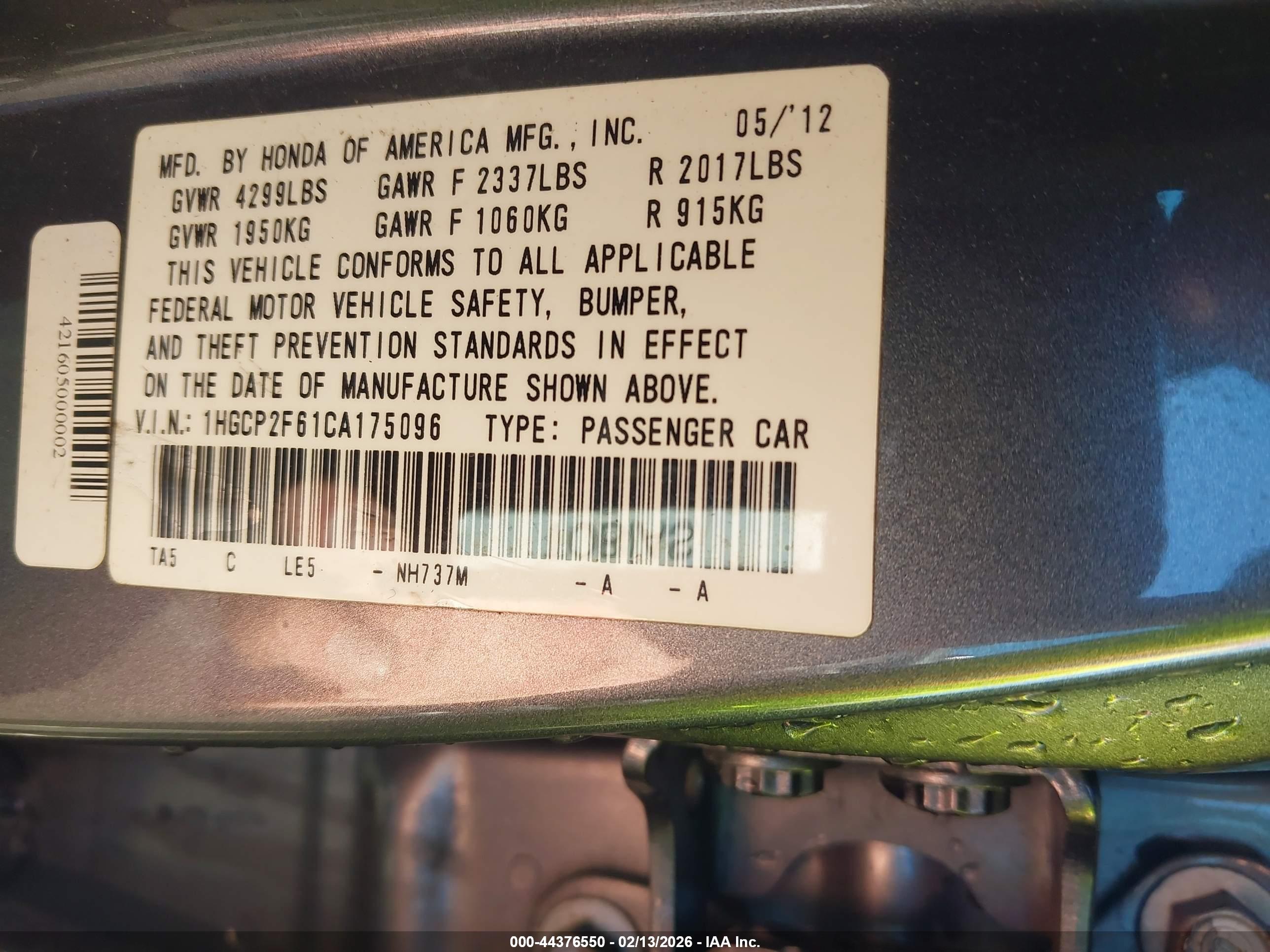 HONDA ACCORD image 9