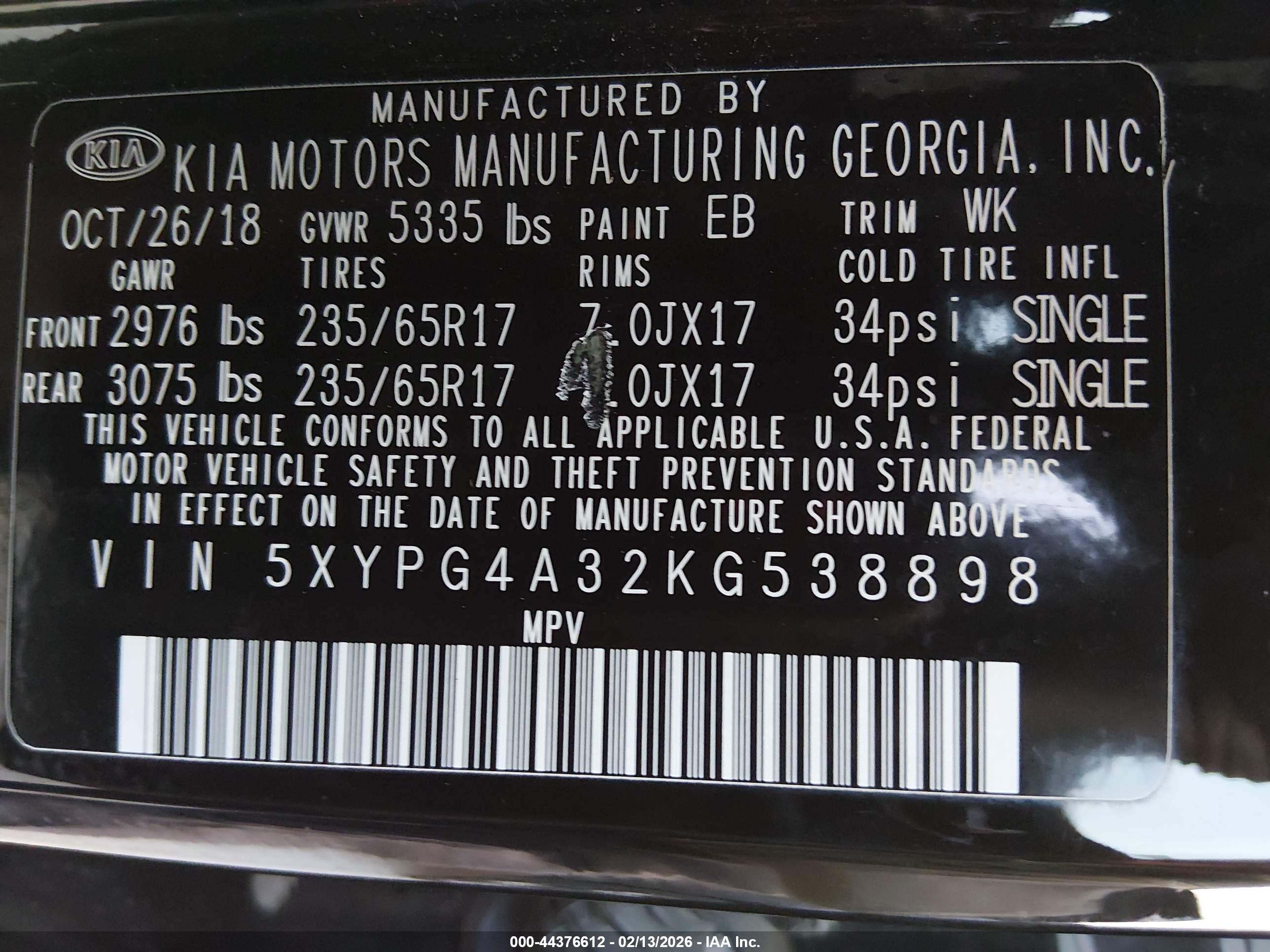 KIA SORENTO image 9