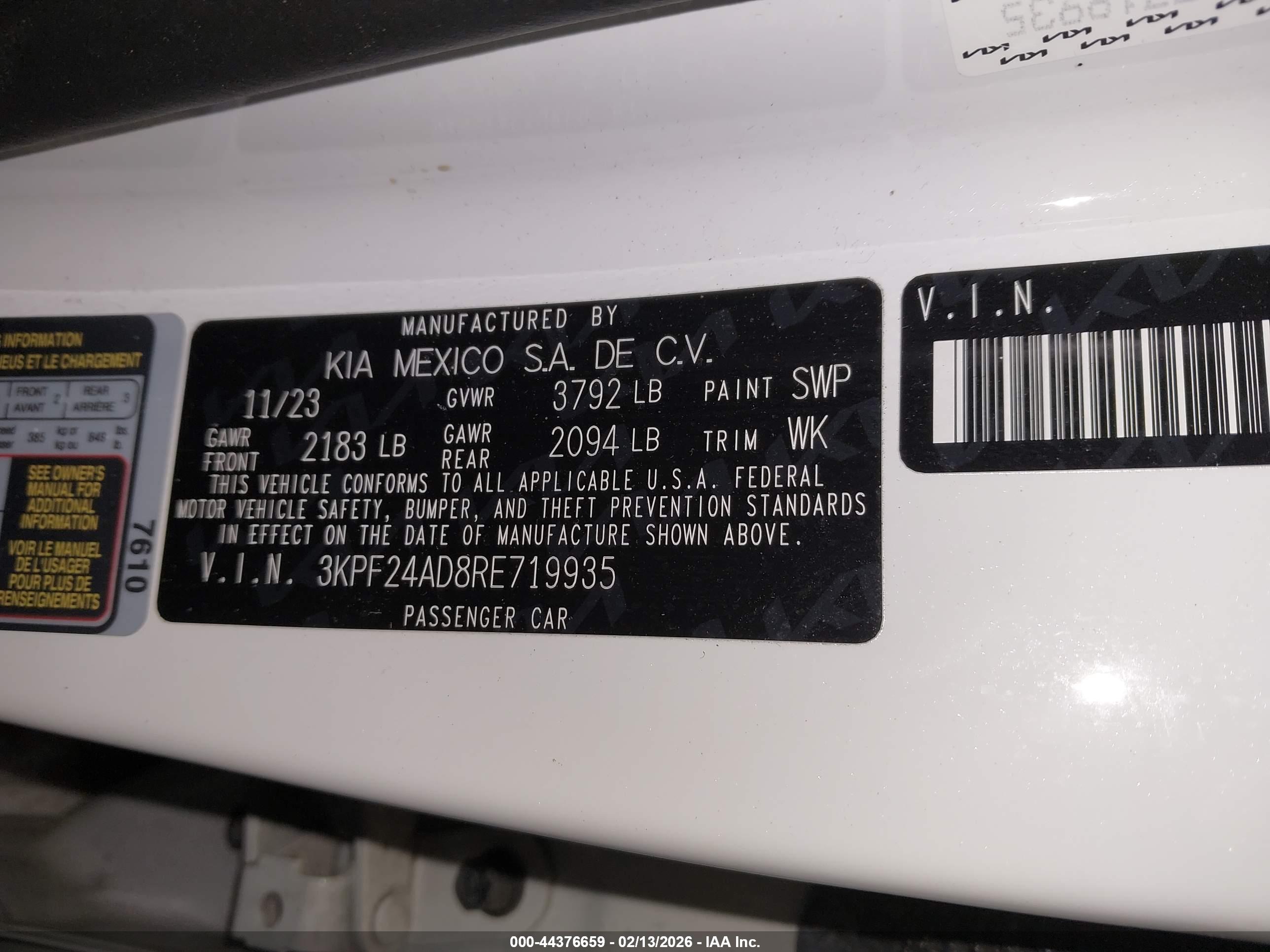 KIA FORTE image 9