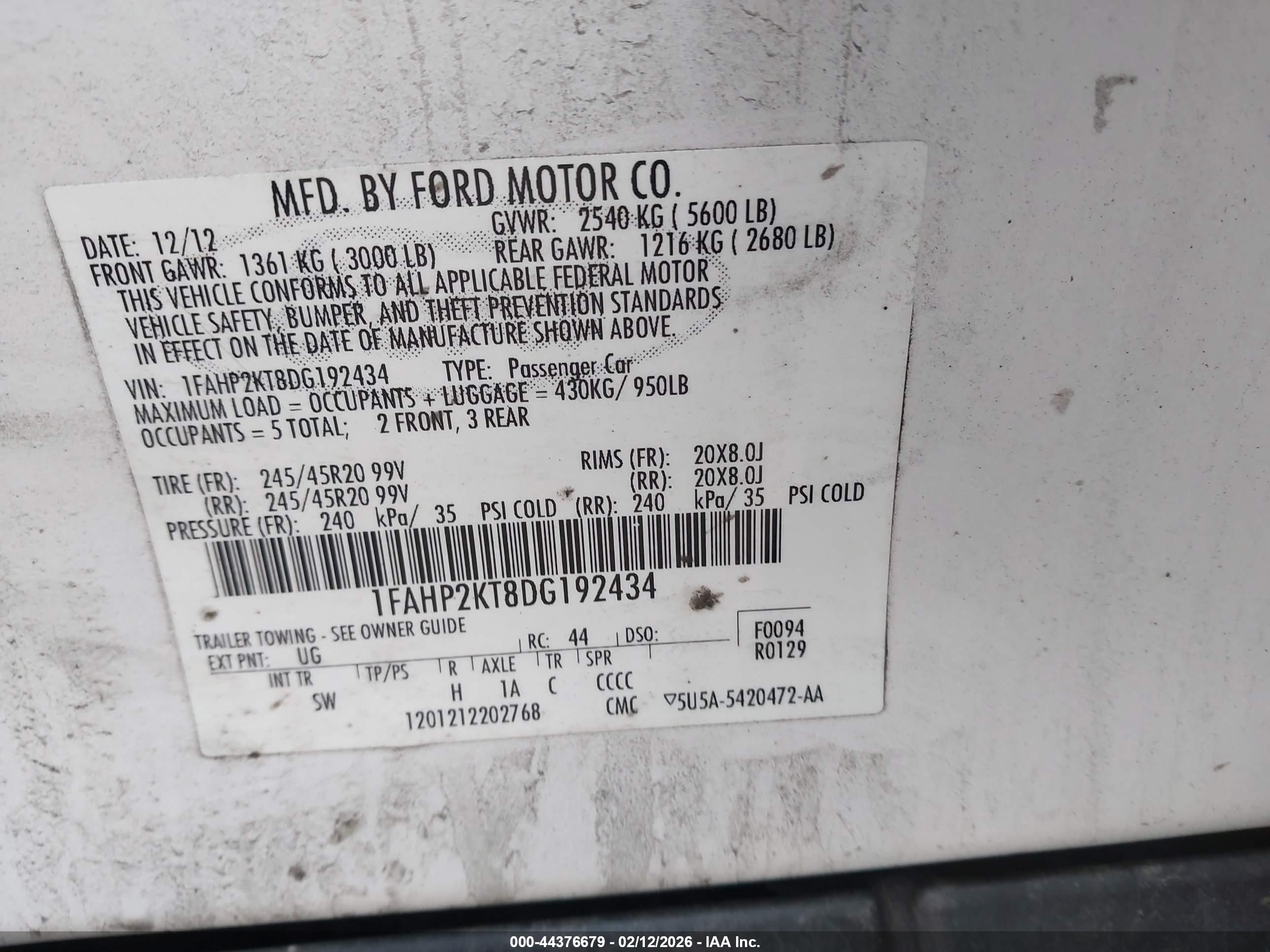 FORD TAURUS image 9
