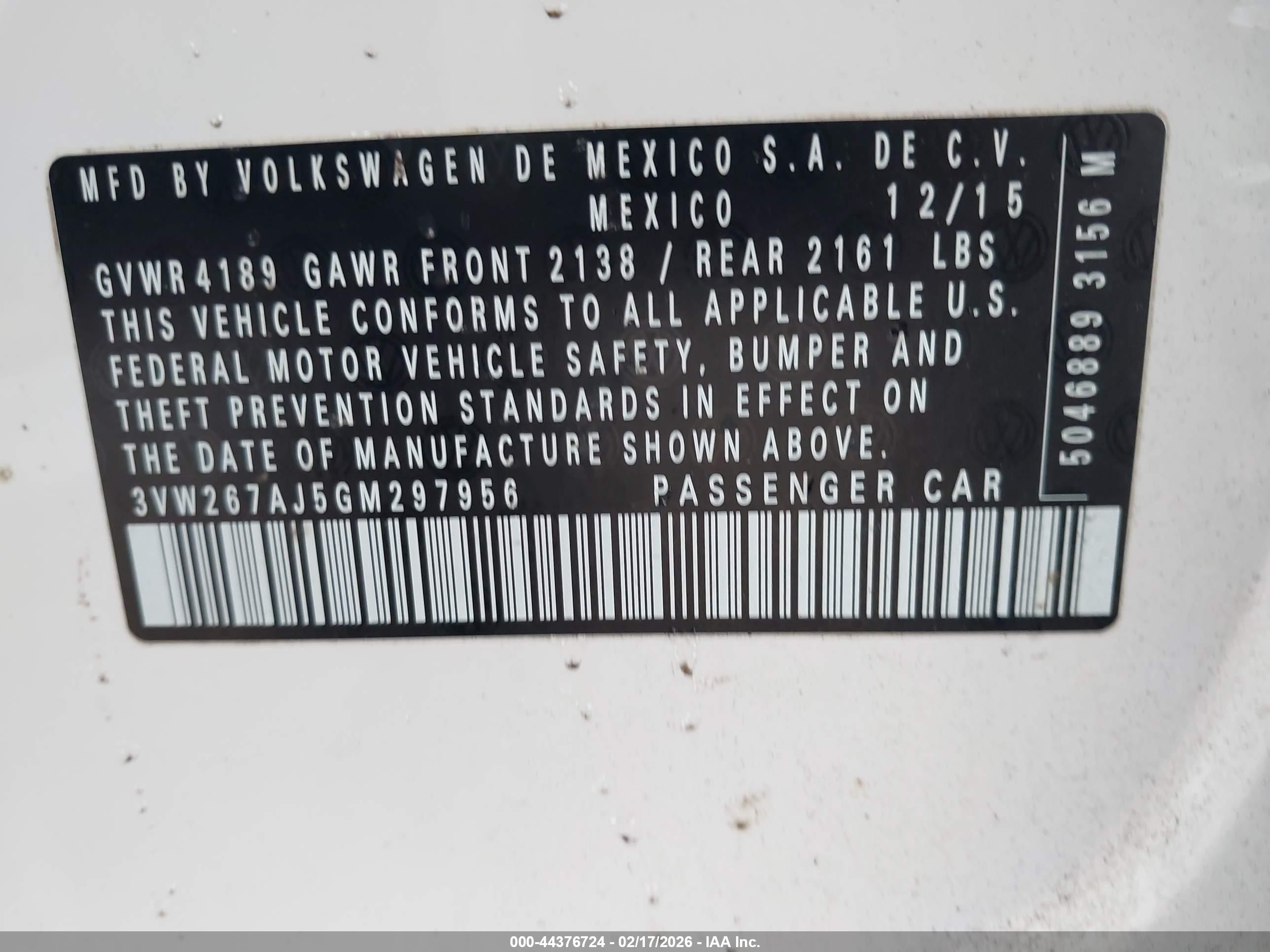 VOLKSWAGEN JETTA image 9