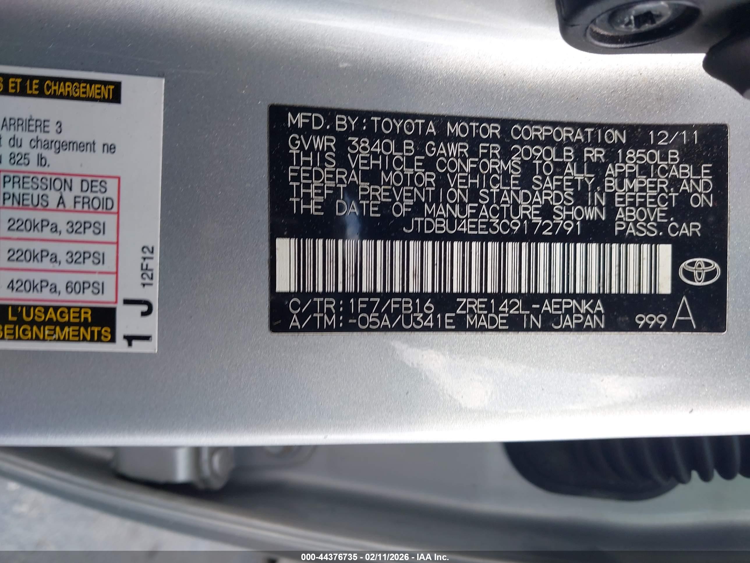 TOYOTA COROLLA image 9