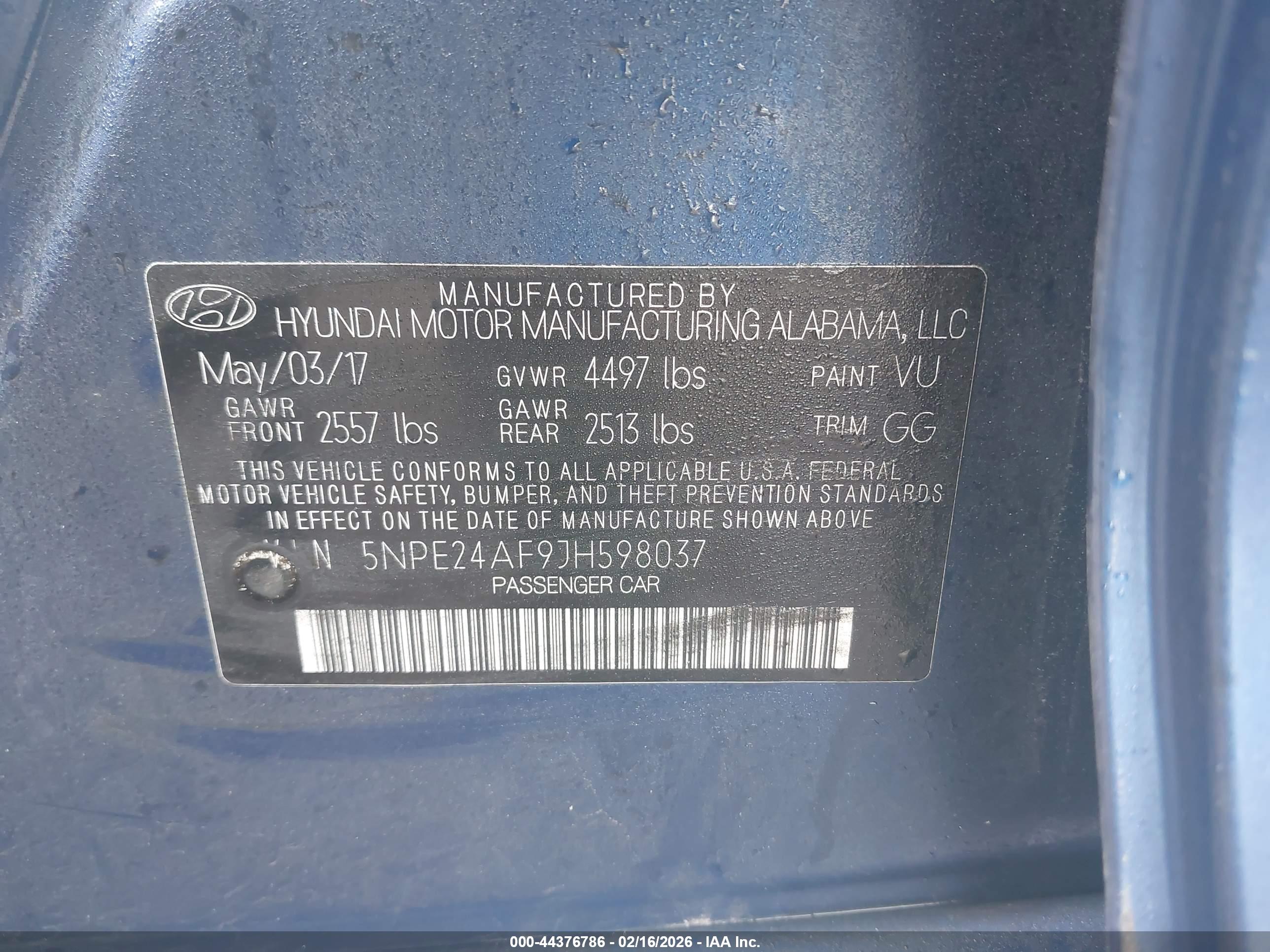 HYUNDAI SONATA image 9