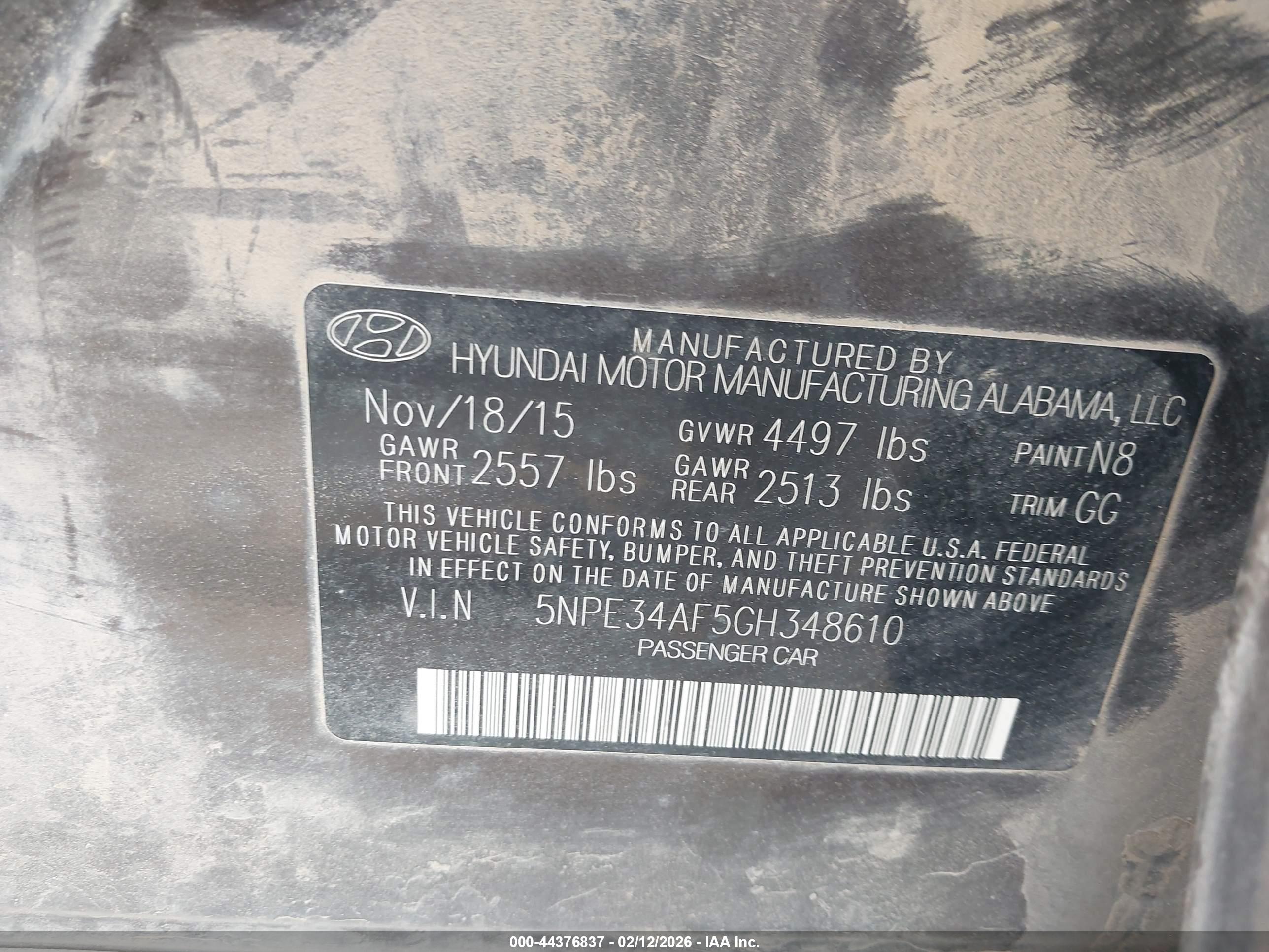 HYUNDAI SONATA image 9