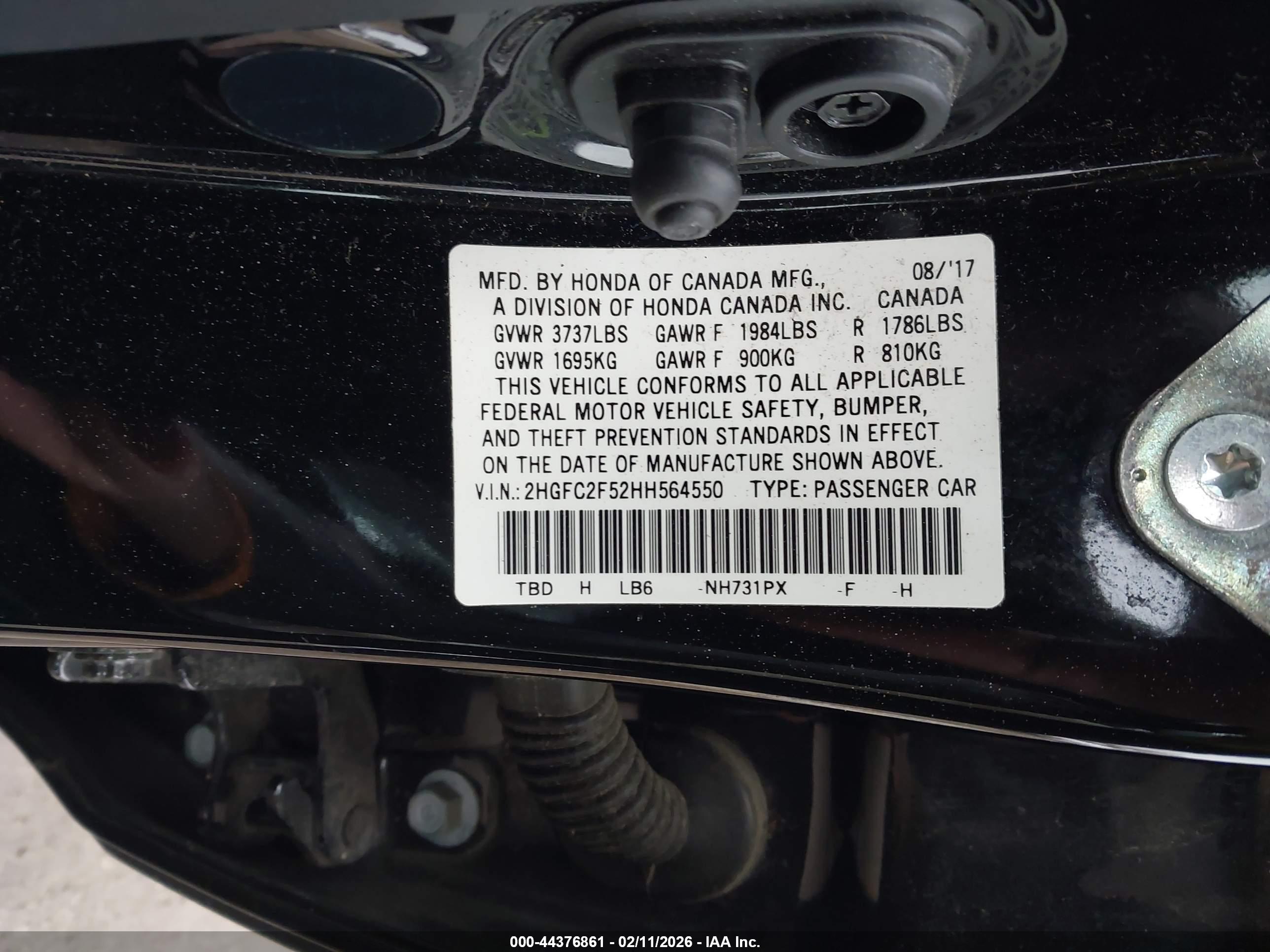 HONDA CIVIC image 9