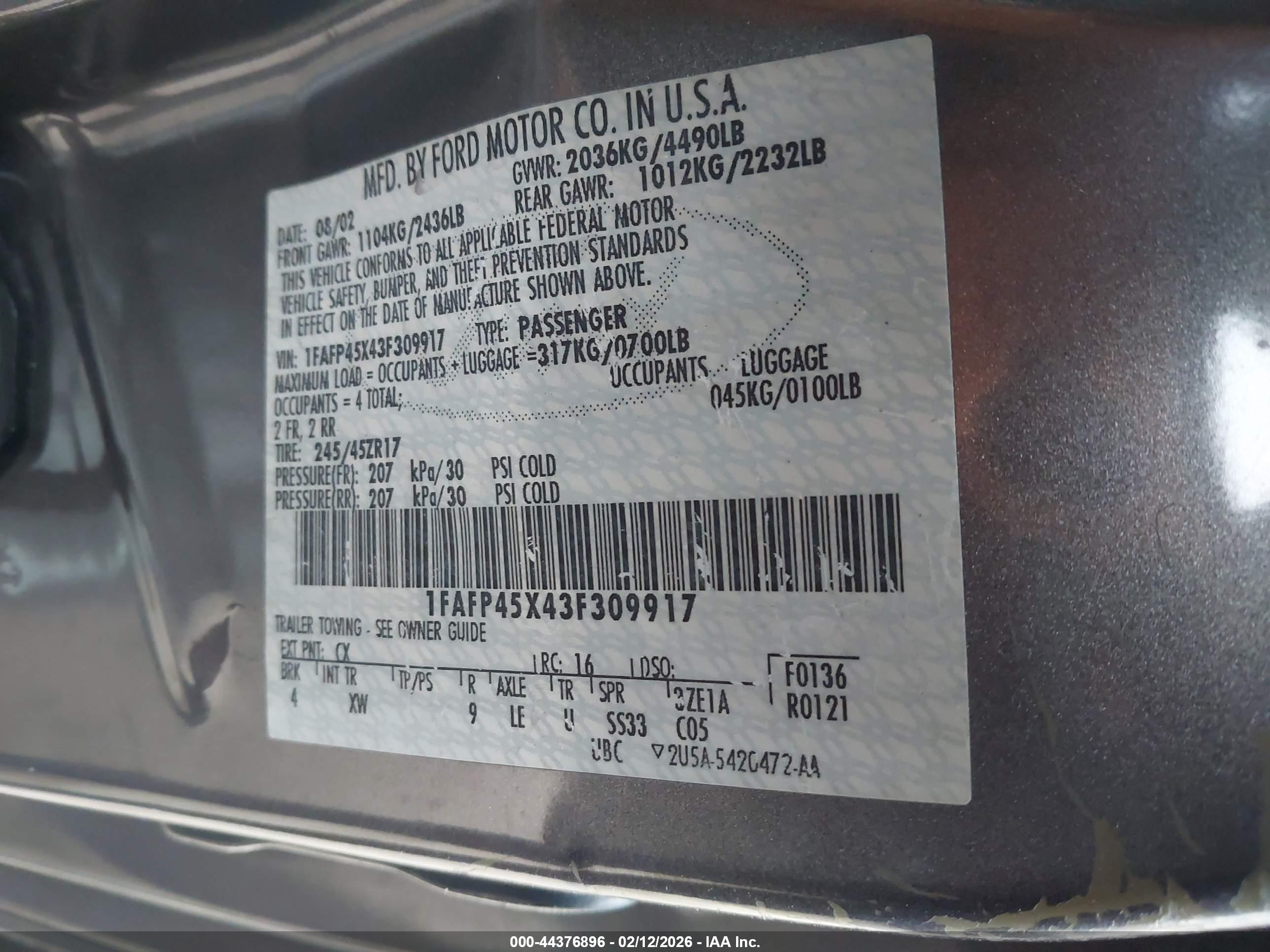 FORD MUSTANG image 9