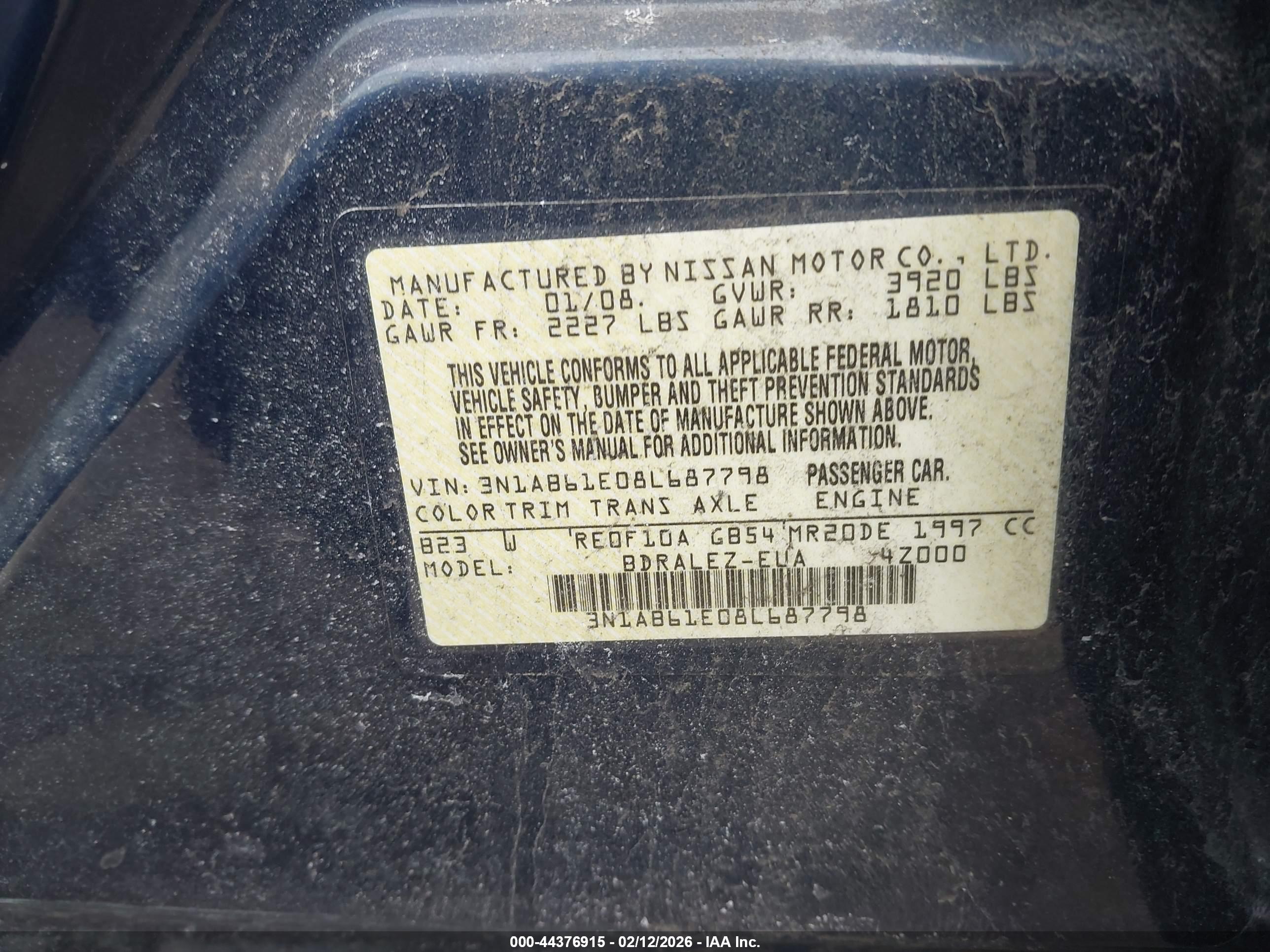 NISSAN SENTRA image 9