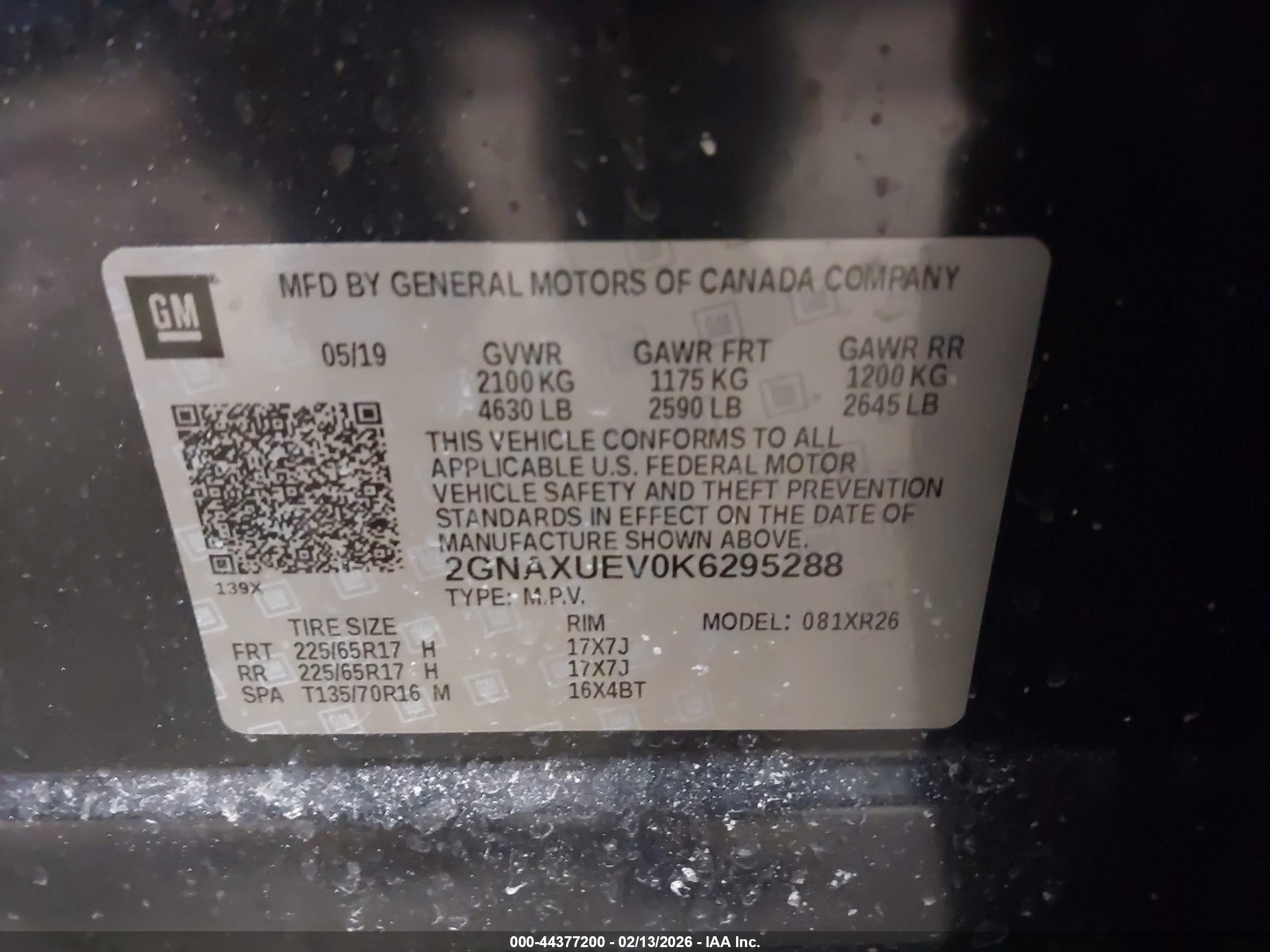 CHEVROLET EQUINOX image 9