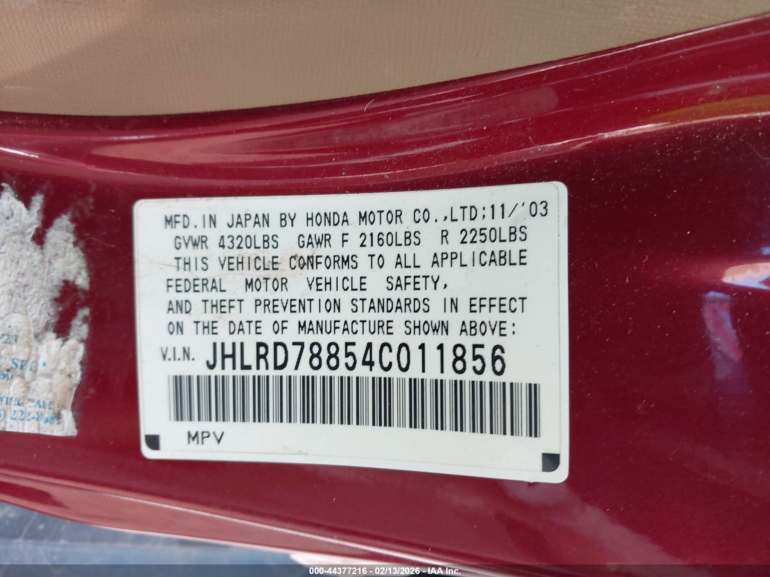 HONDA CR-V image 9