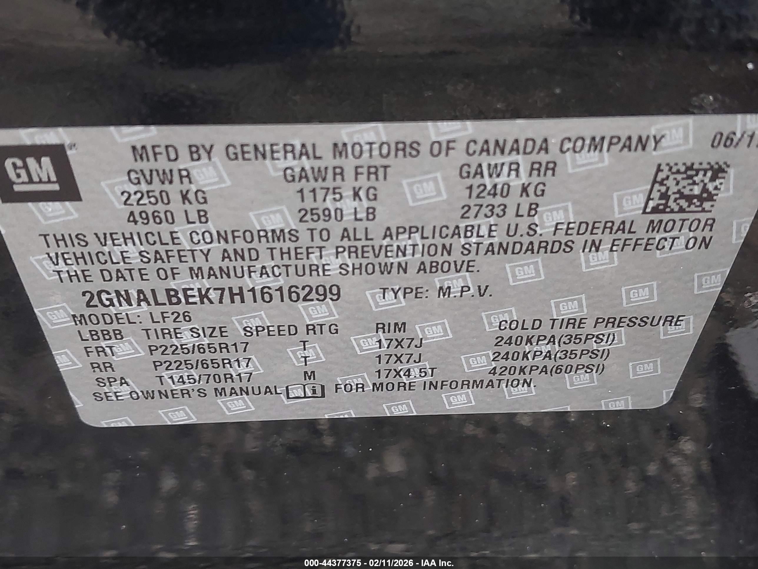 CHEVROLET EQUINOX image 9