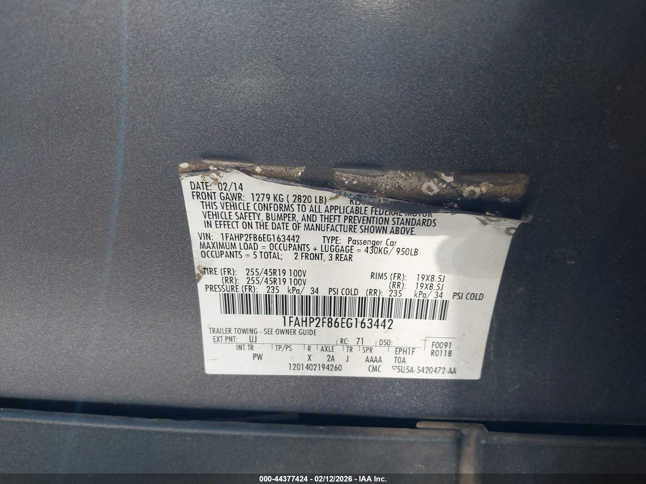 FORD TAURUS image 9