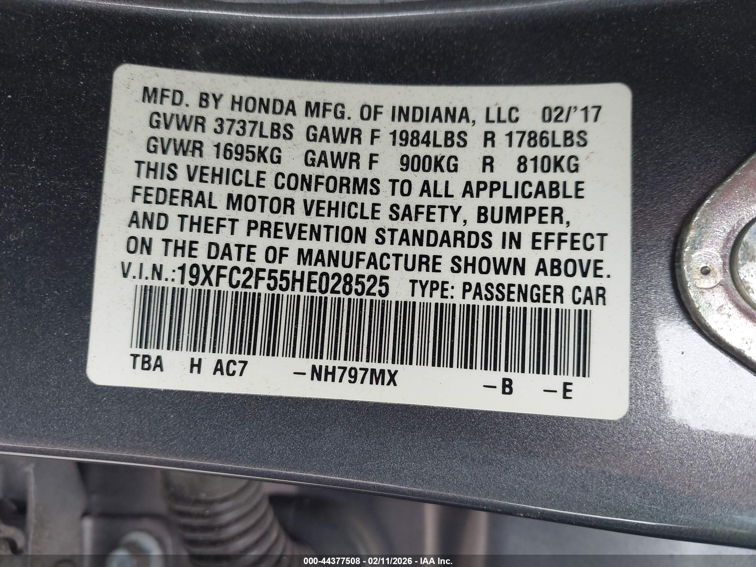 HONDA CIVIC image 9