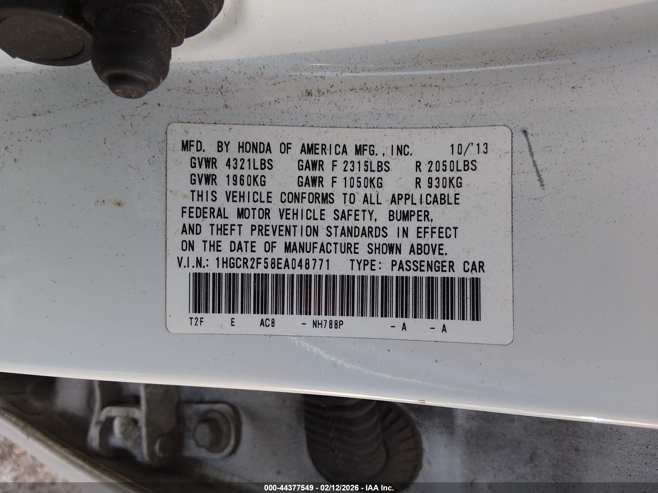 HONDA ACCORD image 9