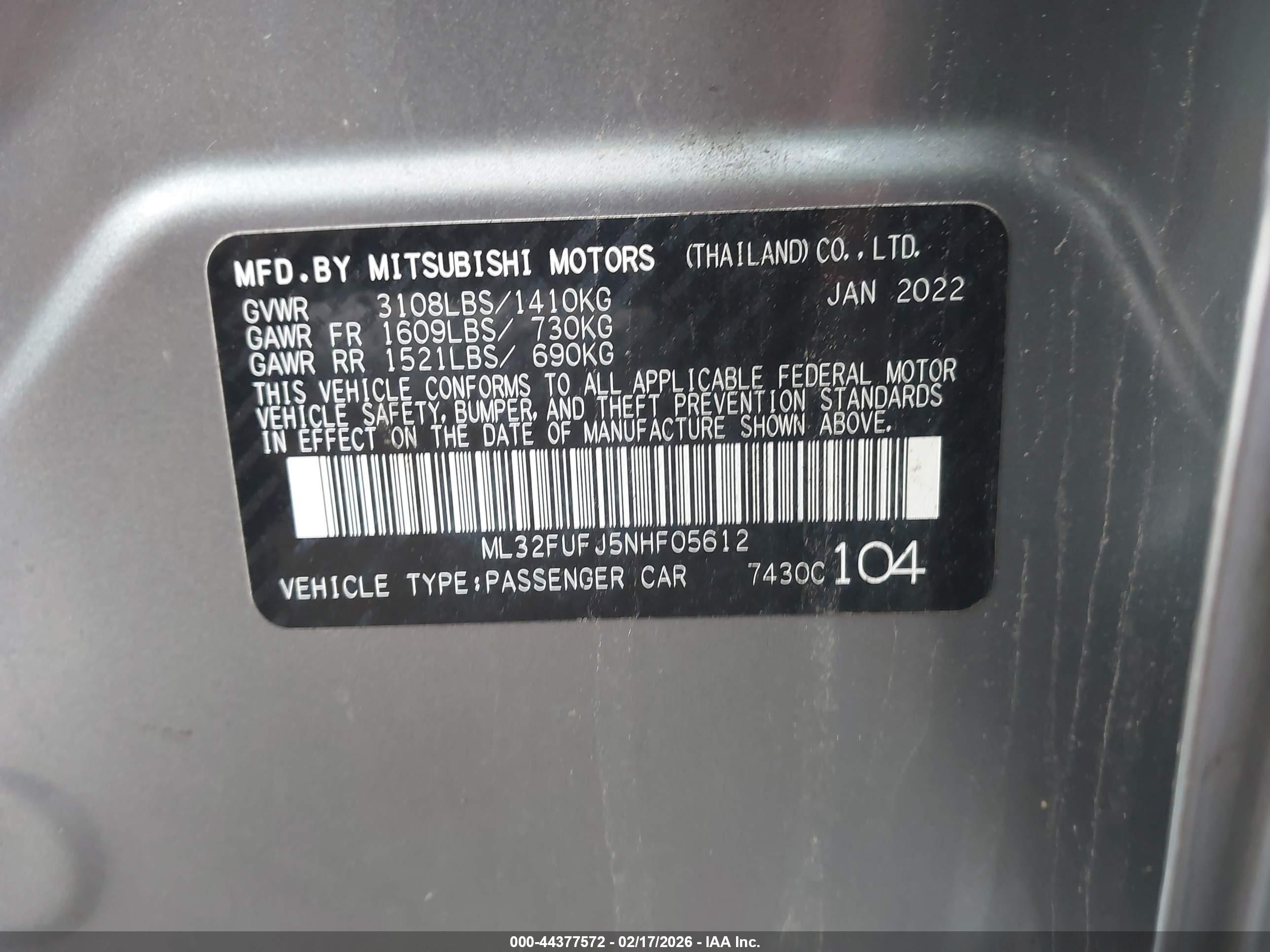 MITSUBISHI MIRAGE image 9