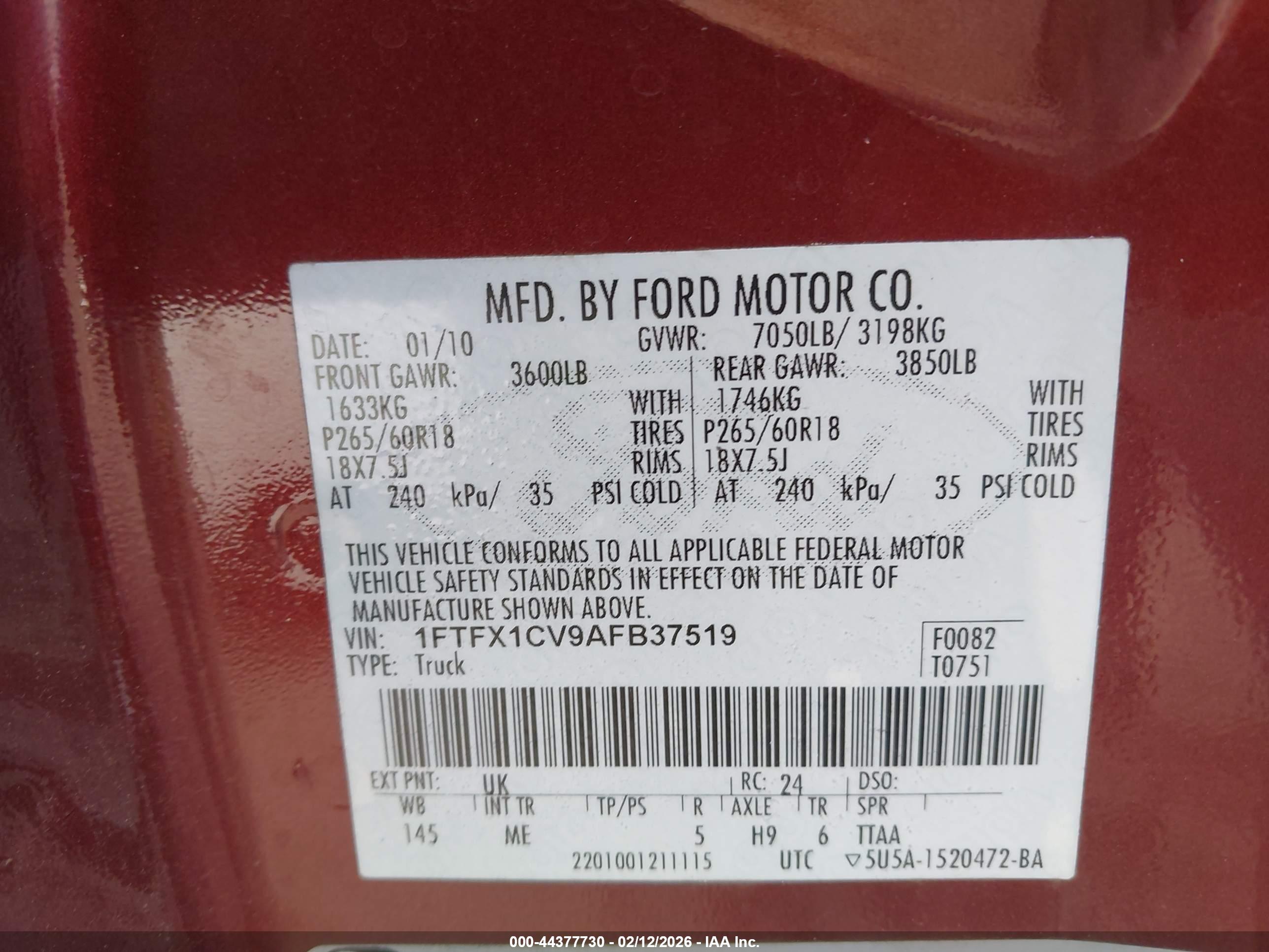 FORD F-150 image 9