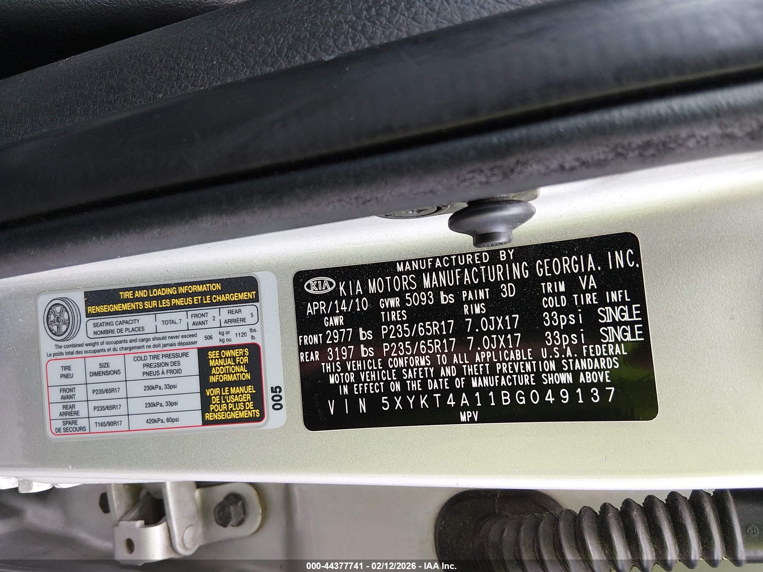 KIA SORENTO image 9