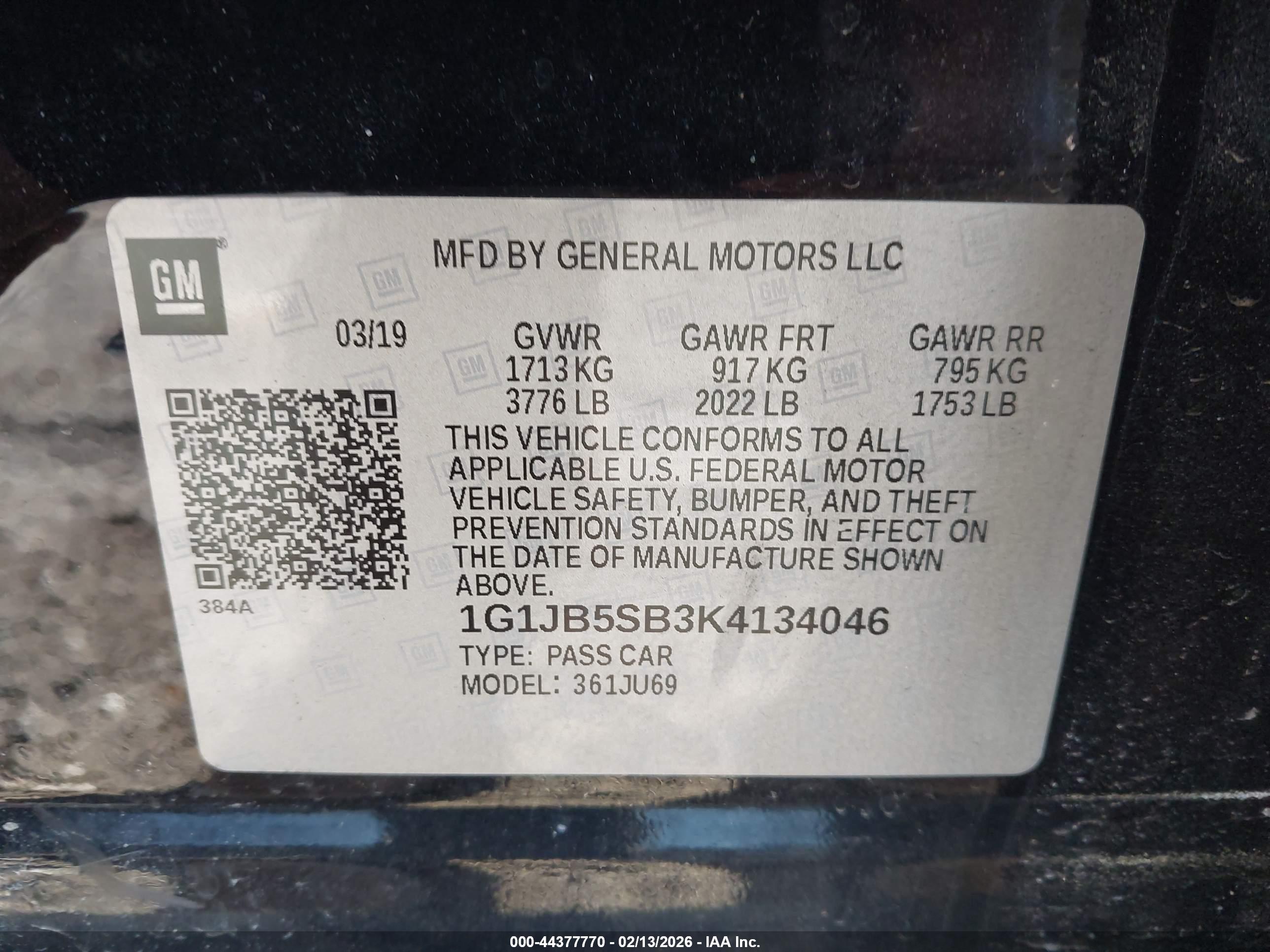 CHEVROLET SONIC image 9