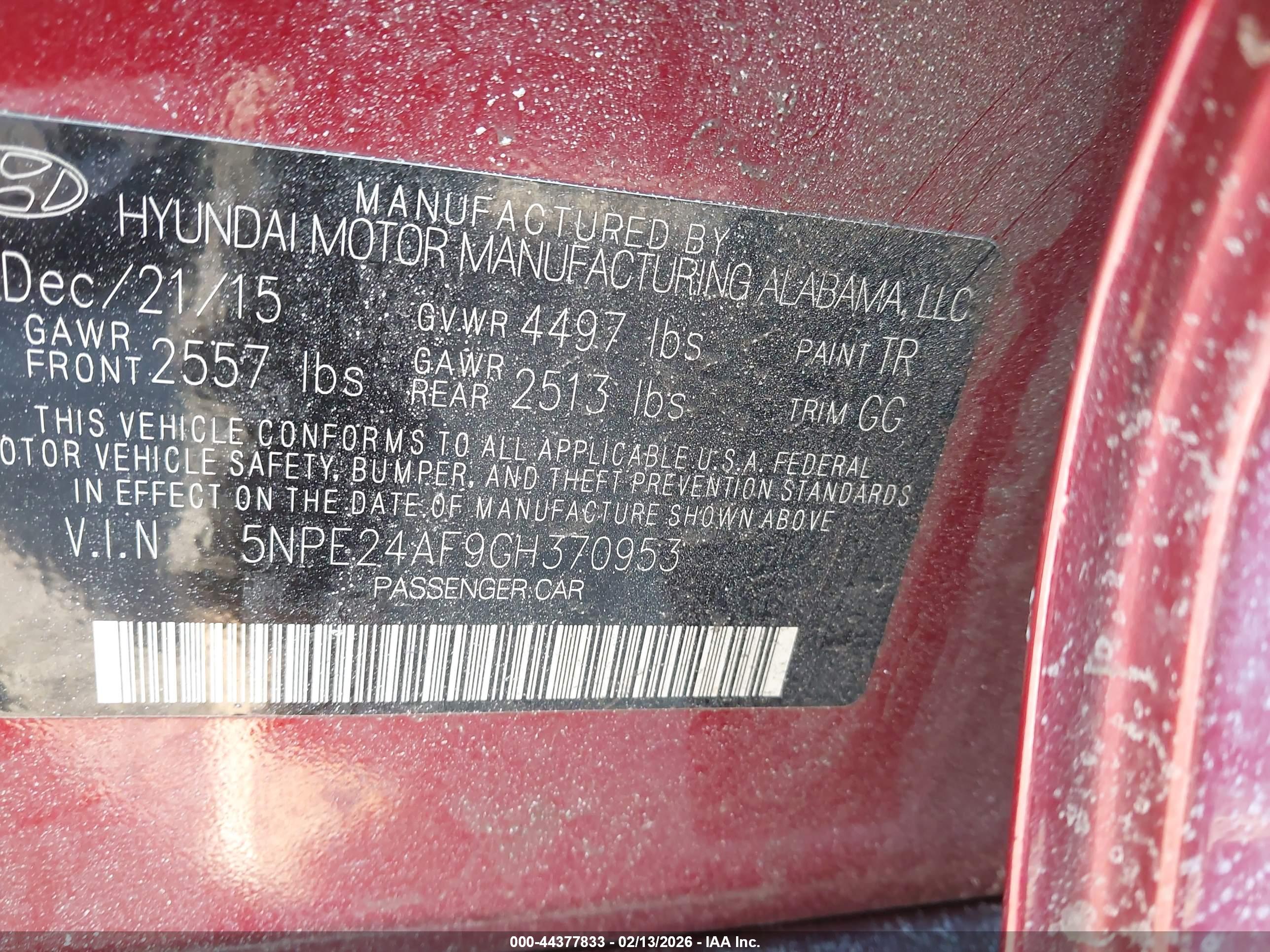 HYUNDAI SONATA image 9
