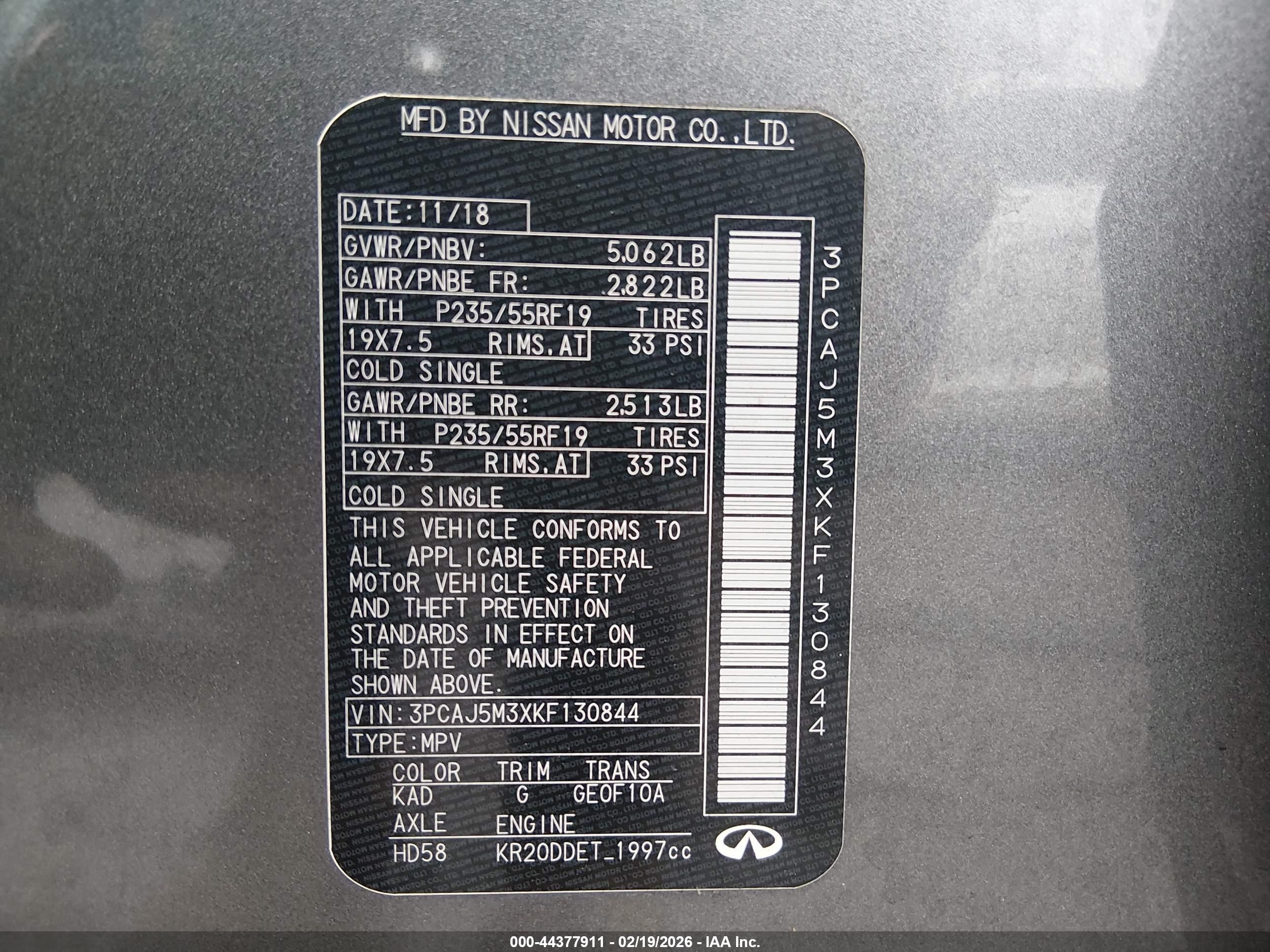 INFINITI QX50 image 9