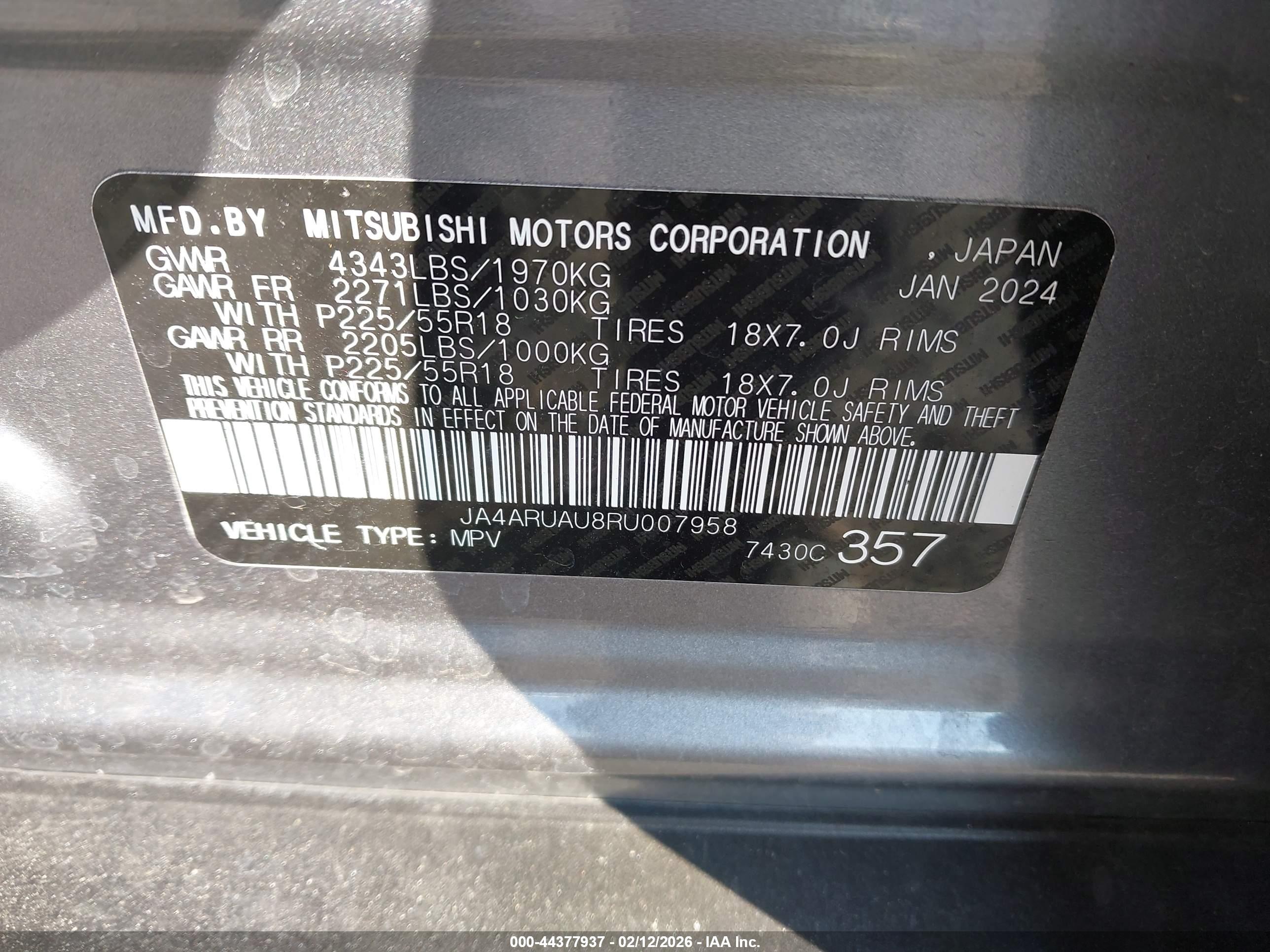 MITSUBISHI OUTLANDER image 9