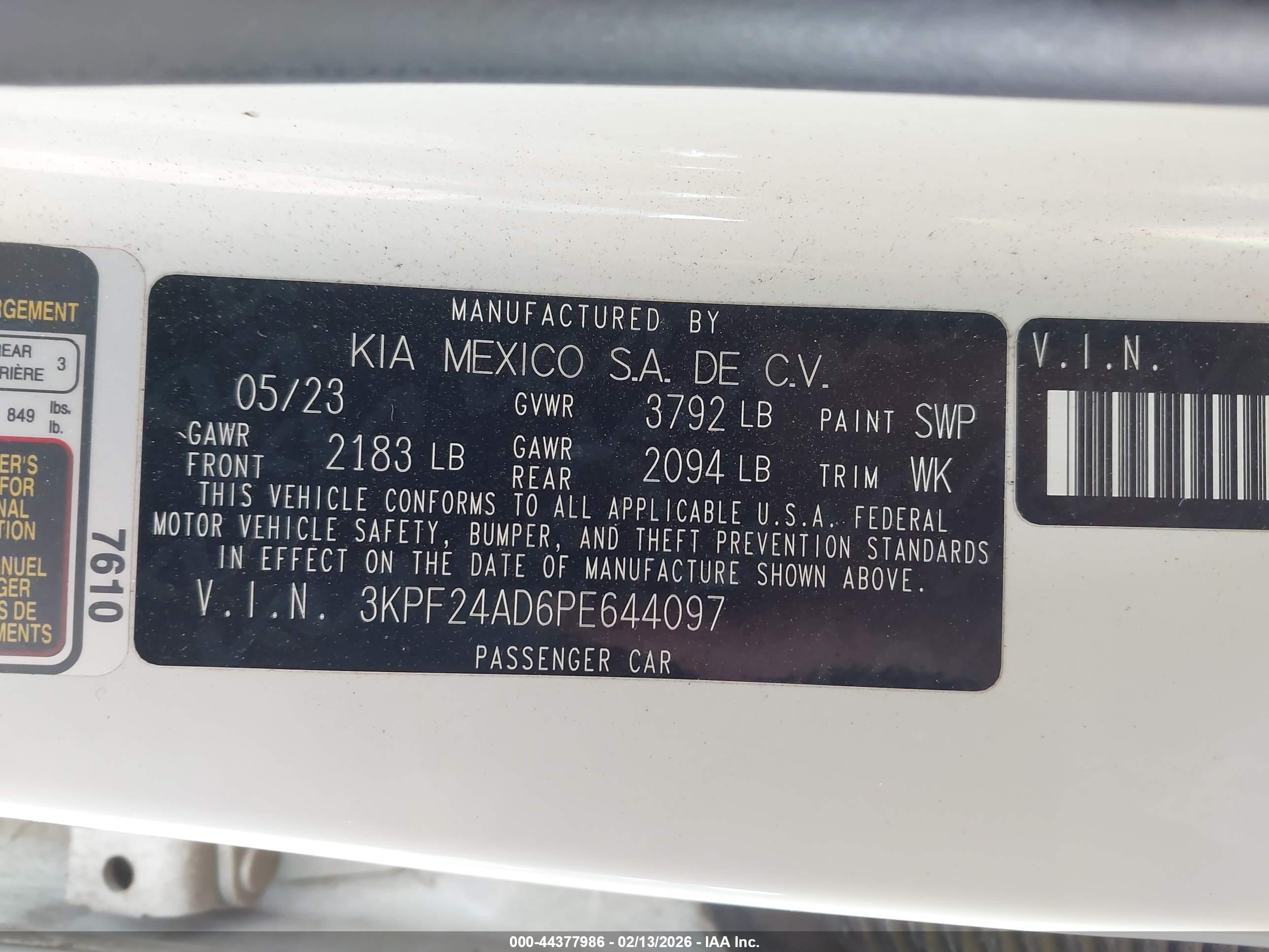 KIA FORTE image 9