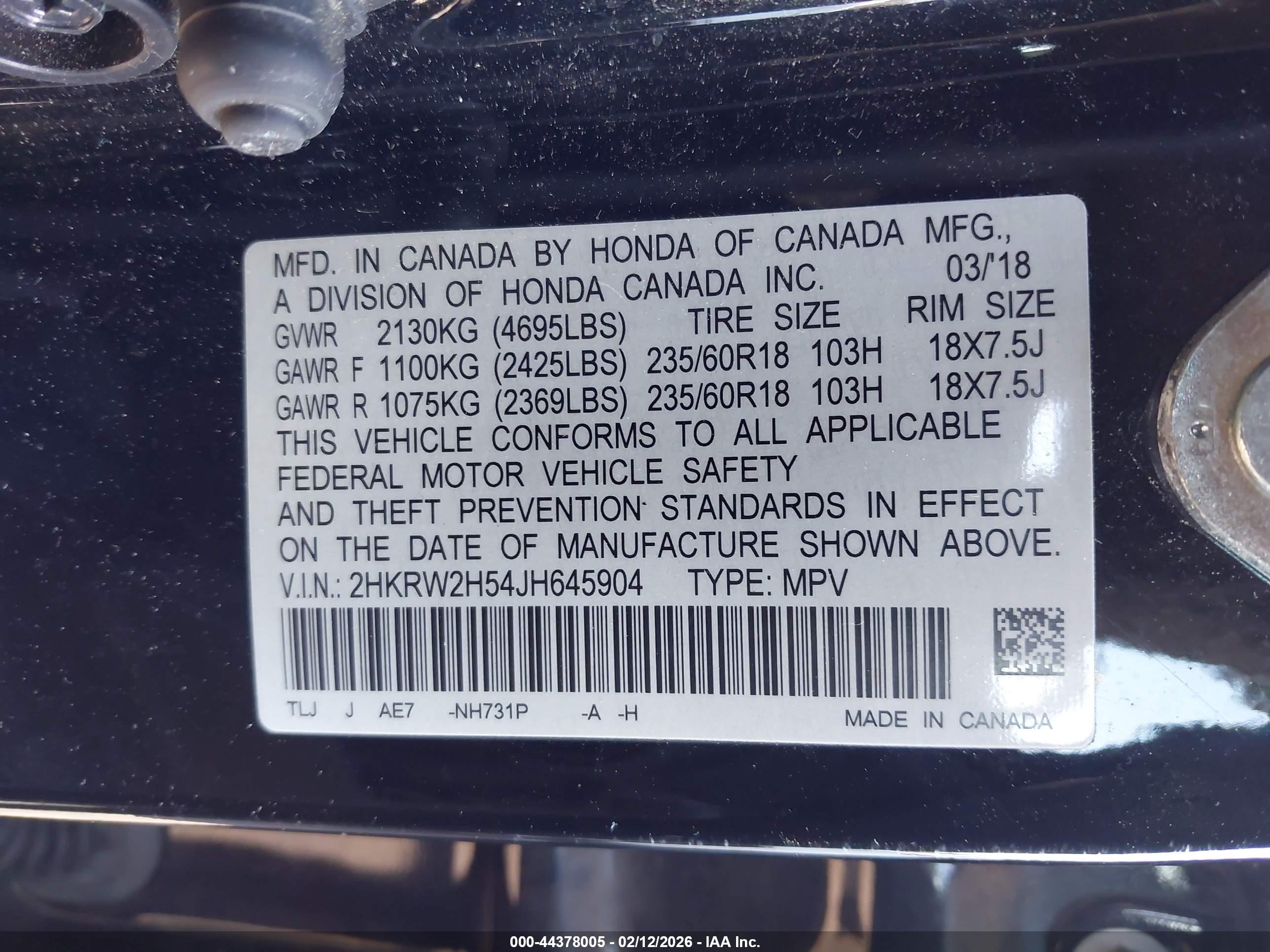 HONDA CR-V image 9