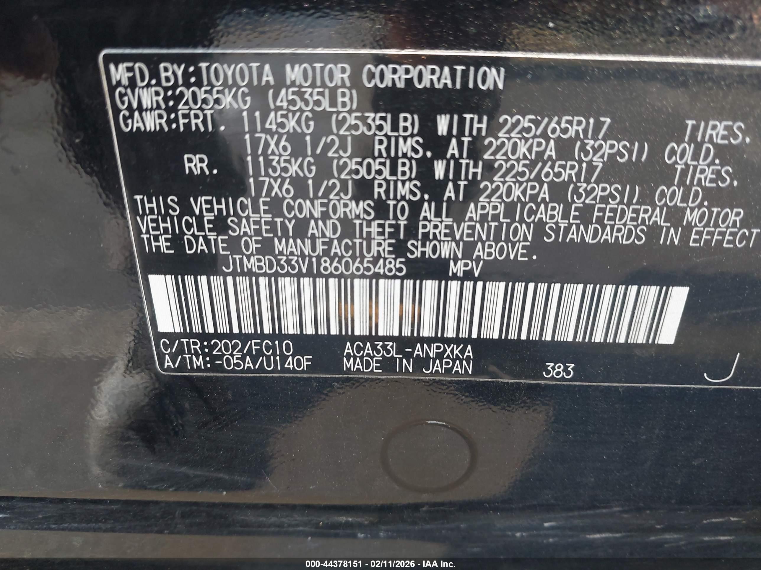 TOYOTA RAV4 image 9