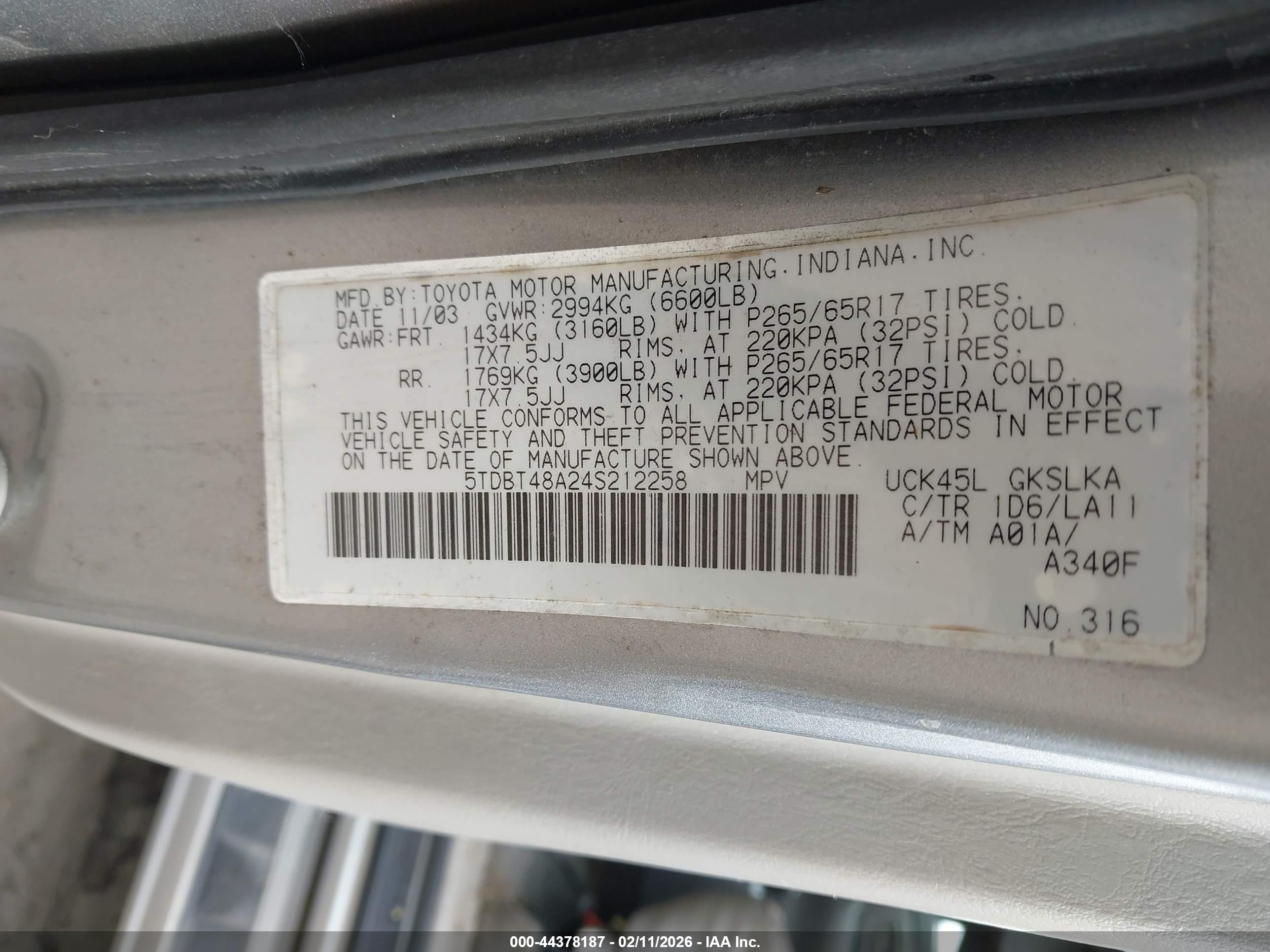 TOYOTA SEQUOIA image 9