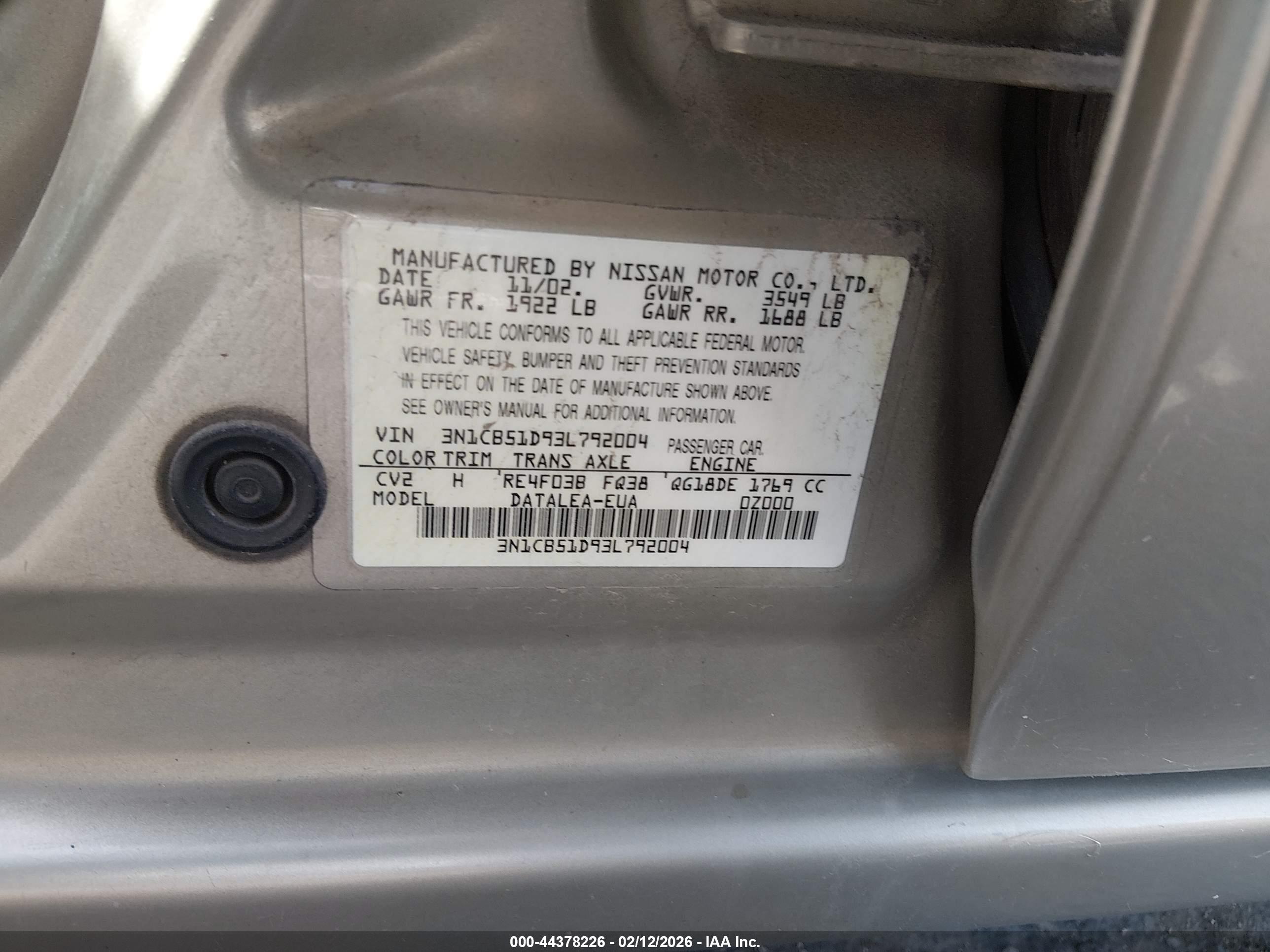 NISSAN SENTRA image 9