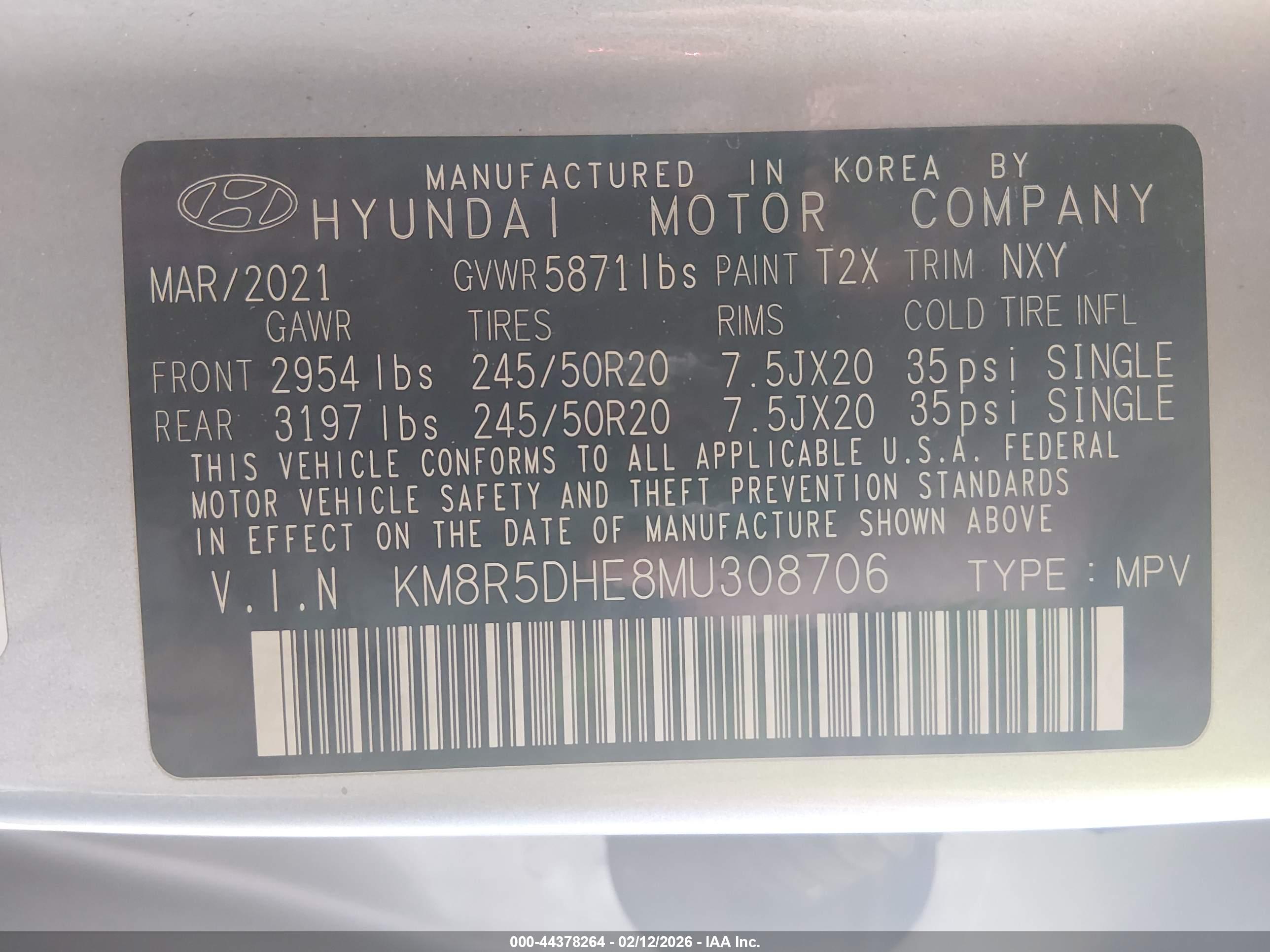 HYUNDAI PALISADE image 9