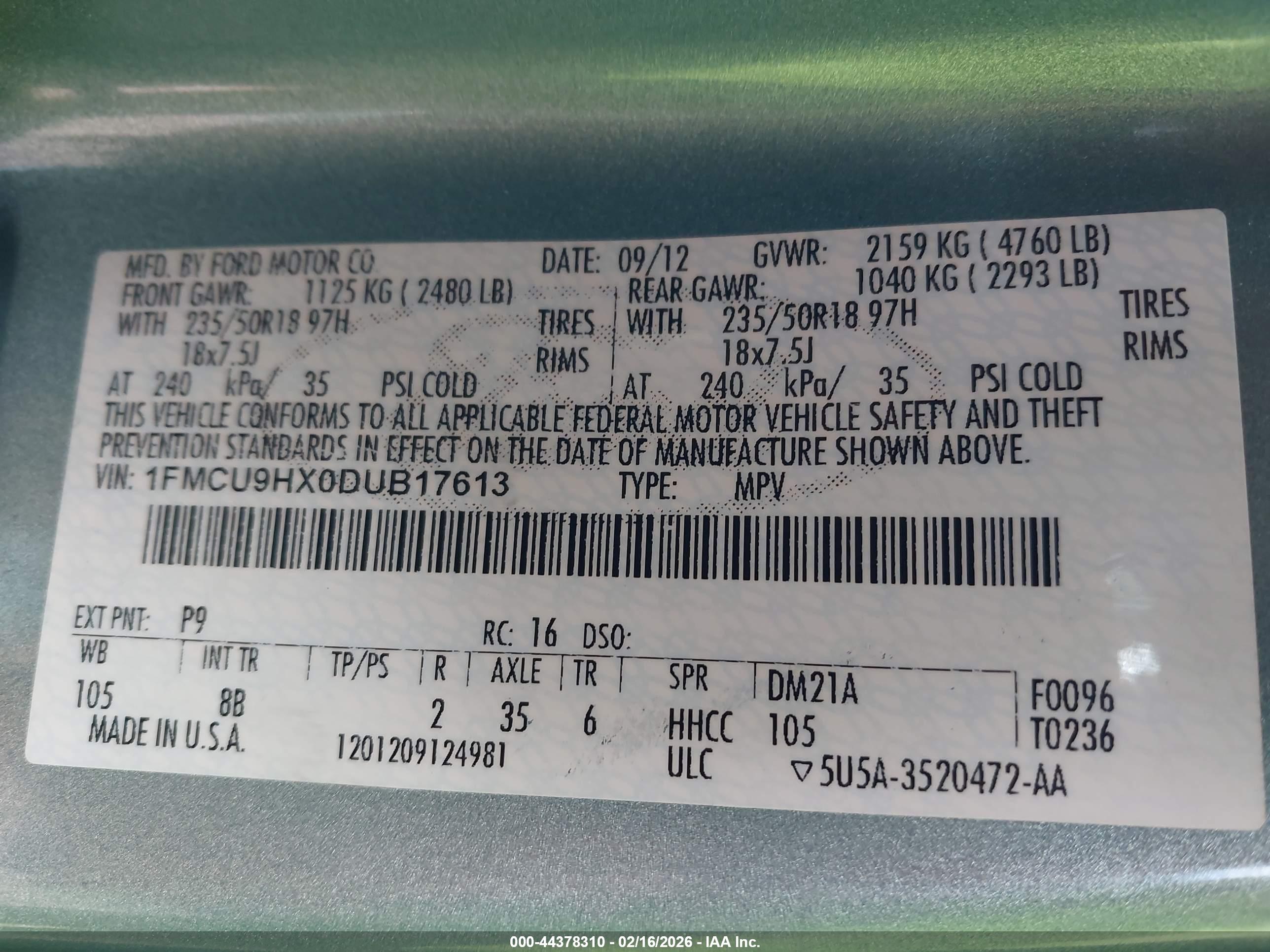 FORD ESCAPE image 9