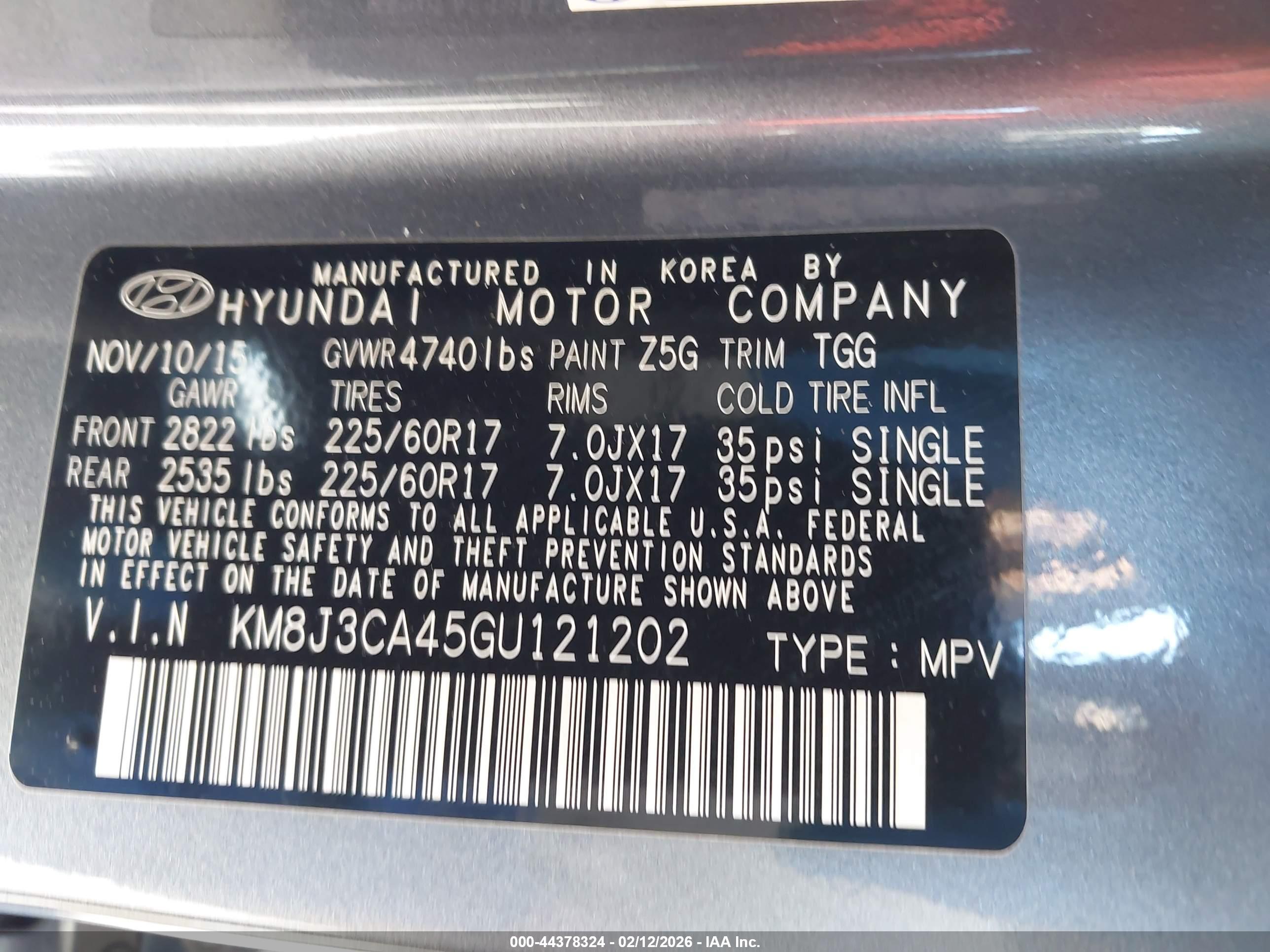 HYUNDAI TUCSON image 9
