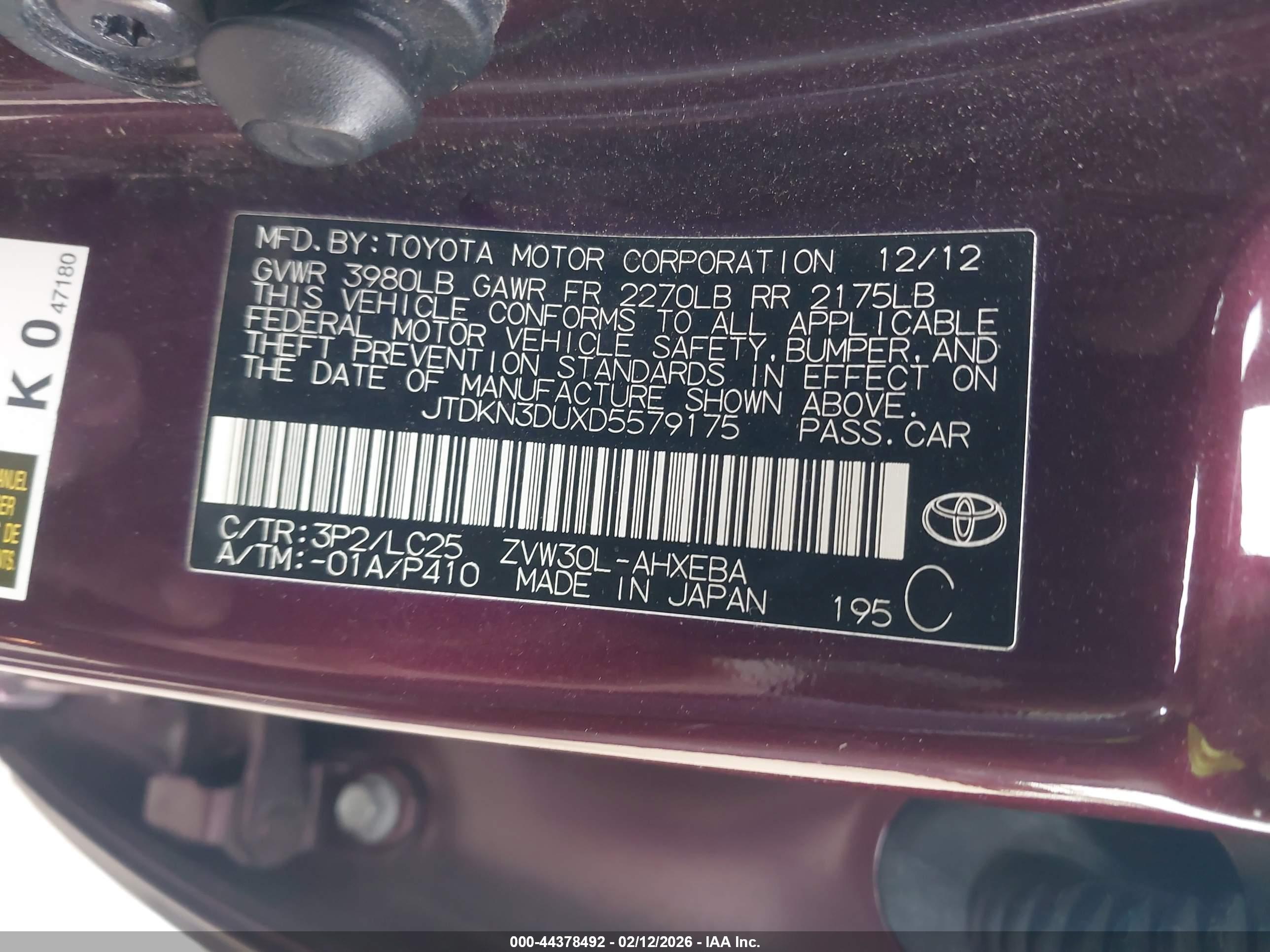 TOYOTA PRIUS image 9