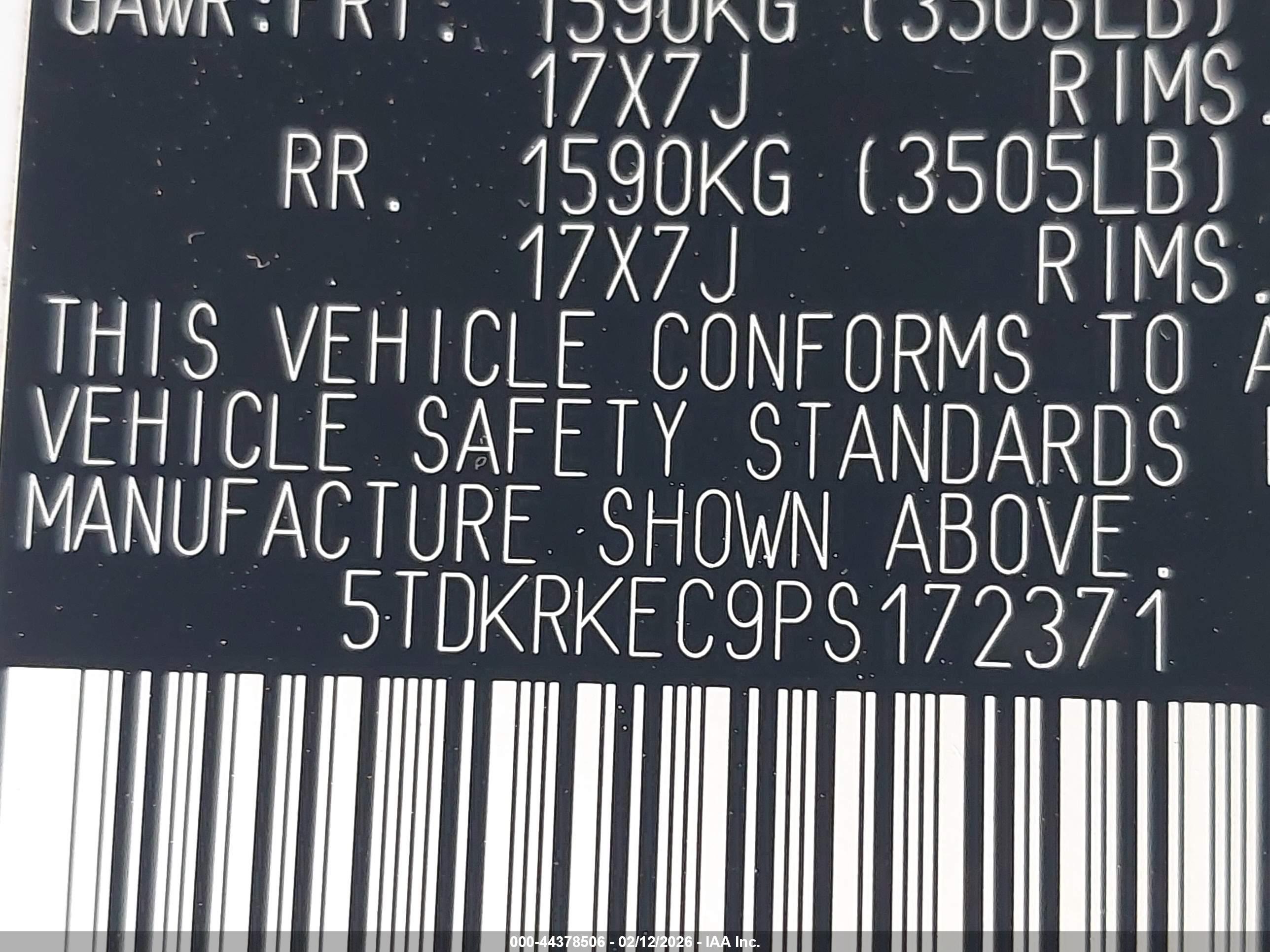 TOYOTA SIENNA image 9