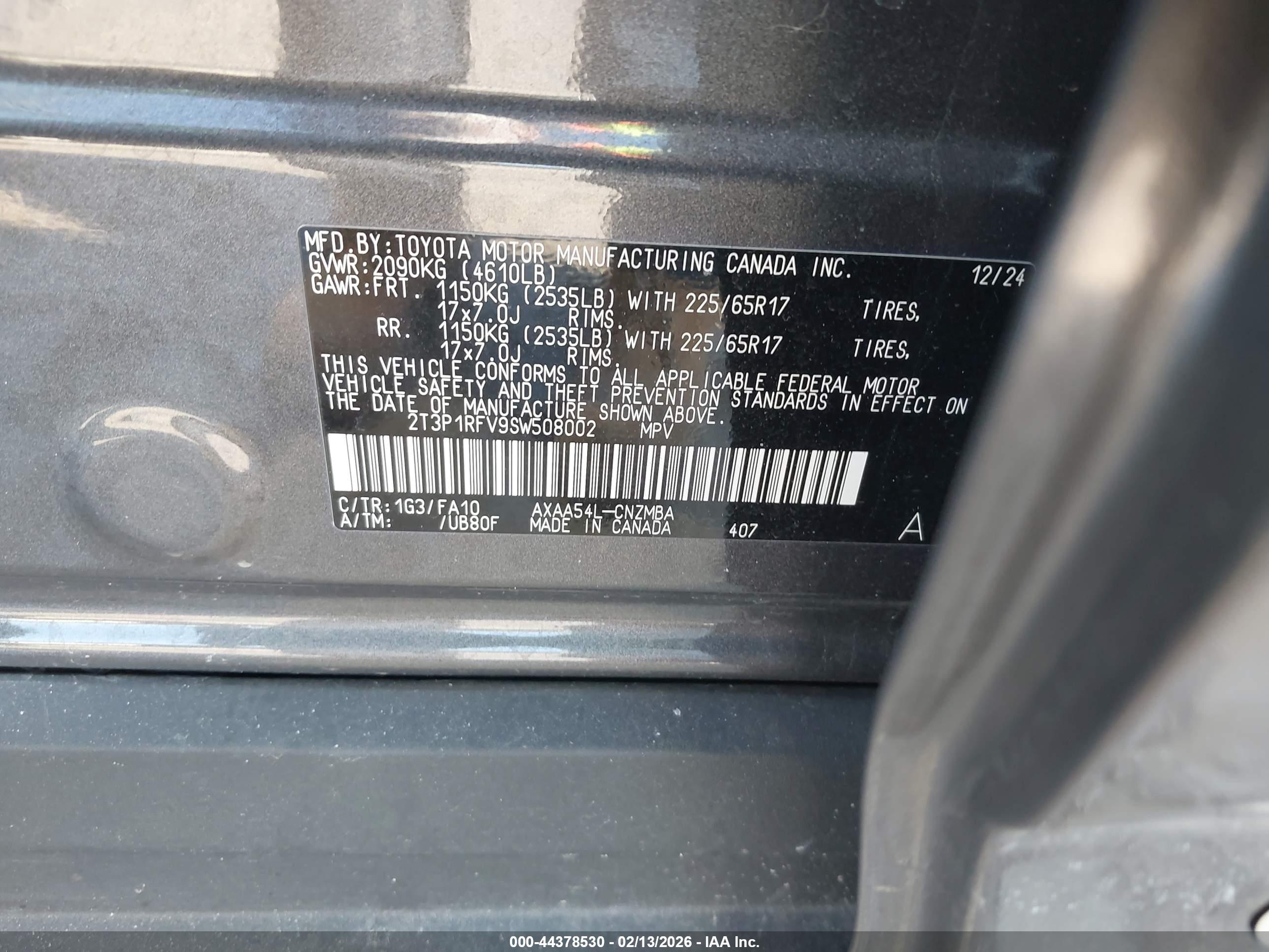 TOYOTA RAV4 image 9