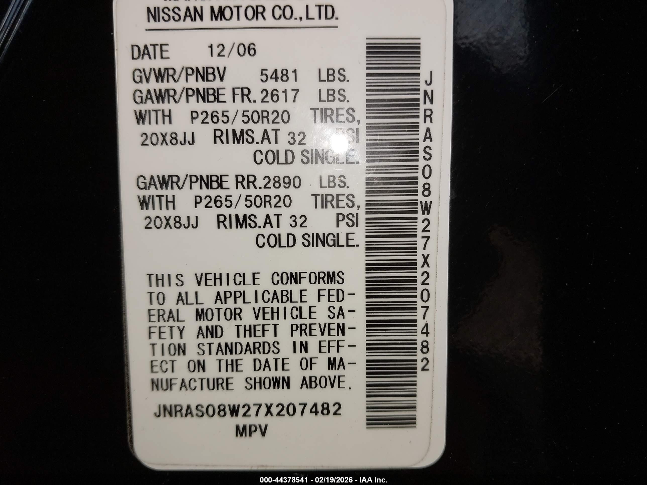 INFINITI FX35 image 9
