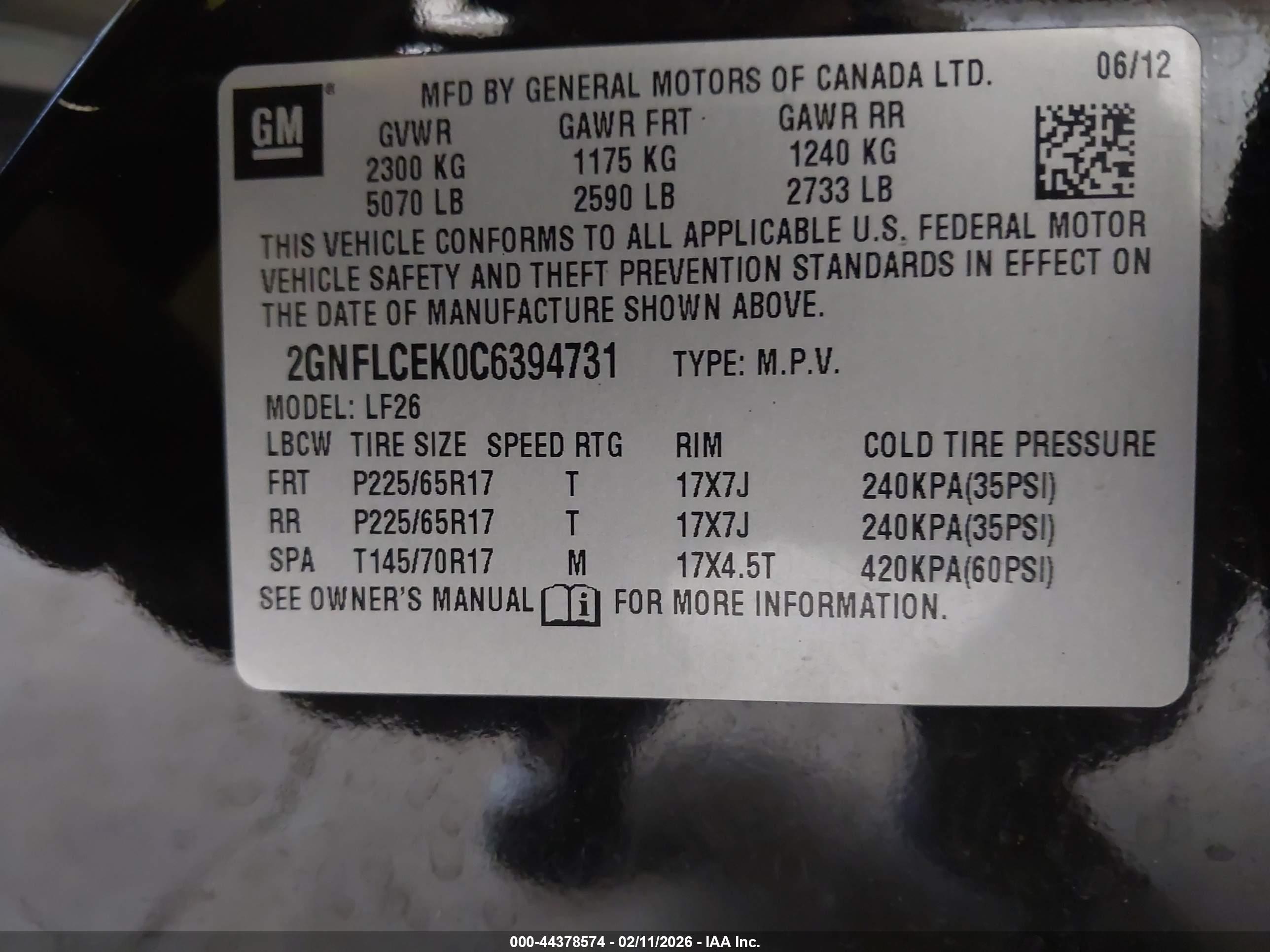 CHEVROLET EQUINOX image 9
