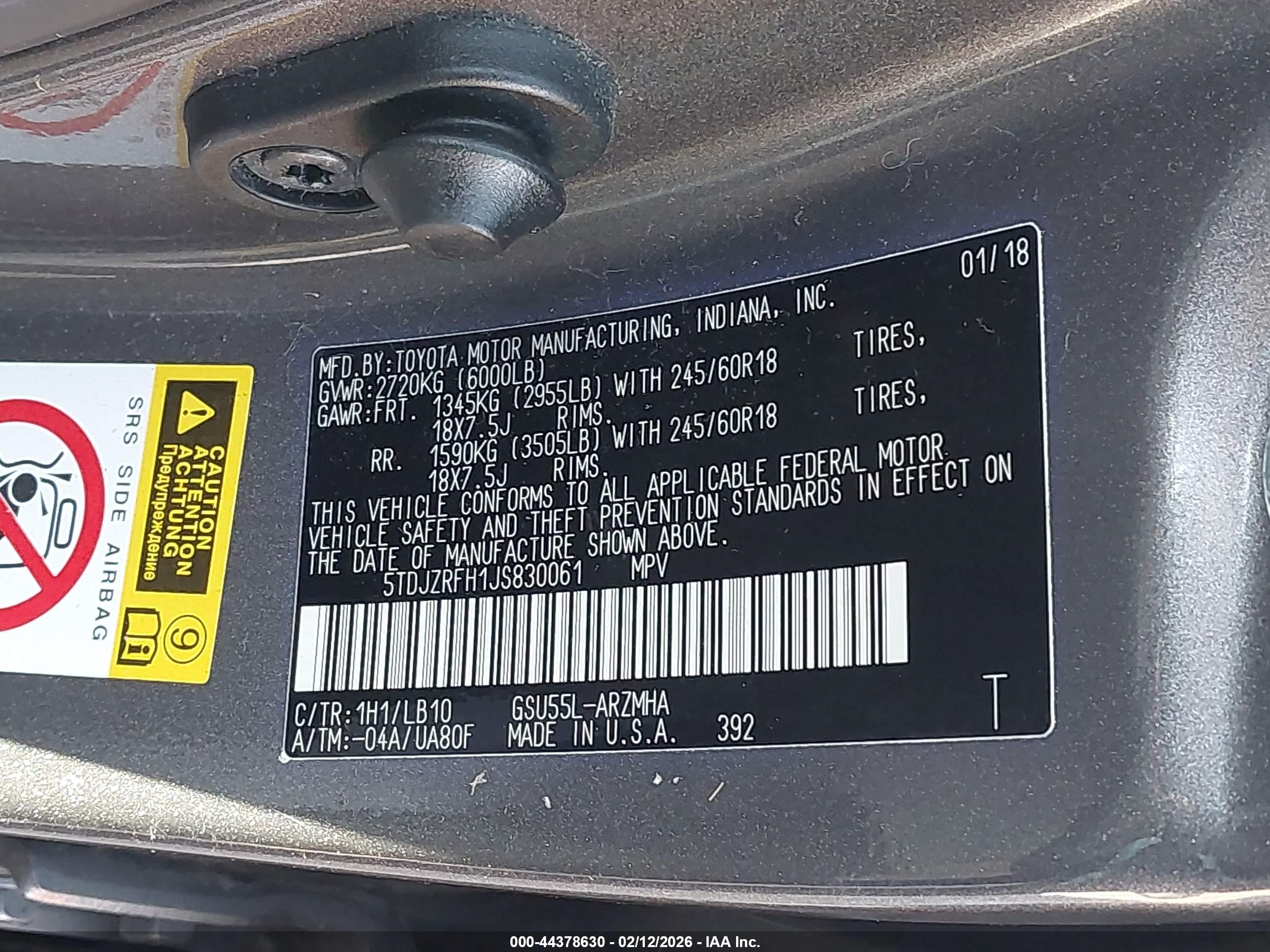 TOYOTA HIGHLANDER image 9
