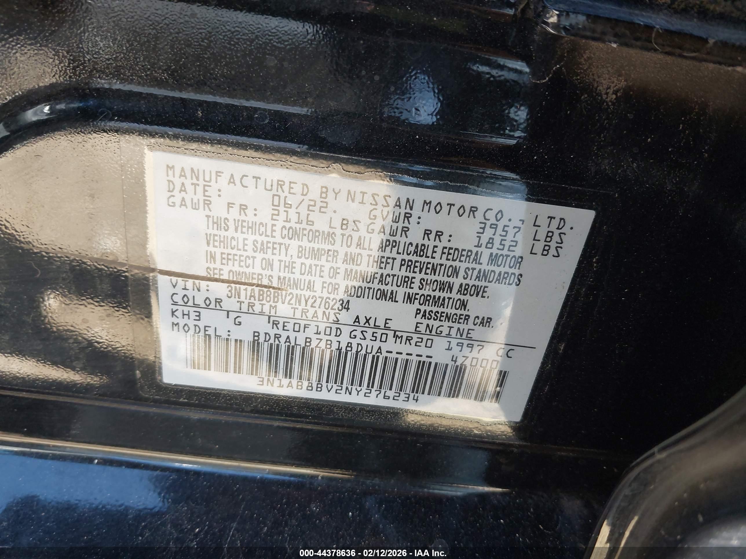 NISSAN SENTRA image 9