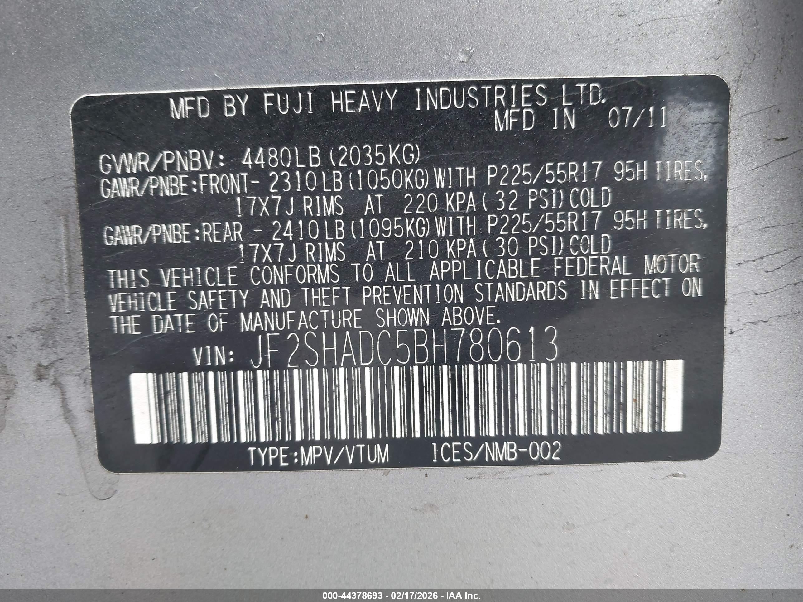 SUBARU FORESTER image 9