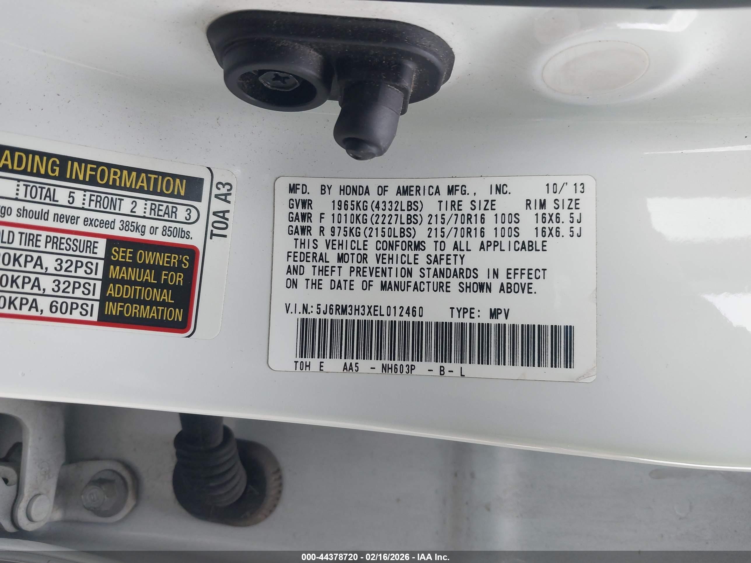 HONDA CR-V image 9