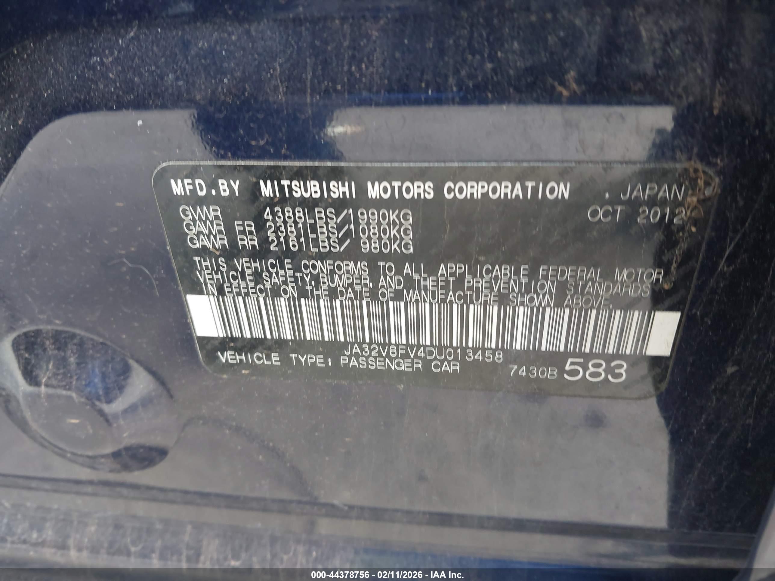 MITSUBISHI LANCER image 9